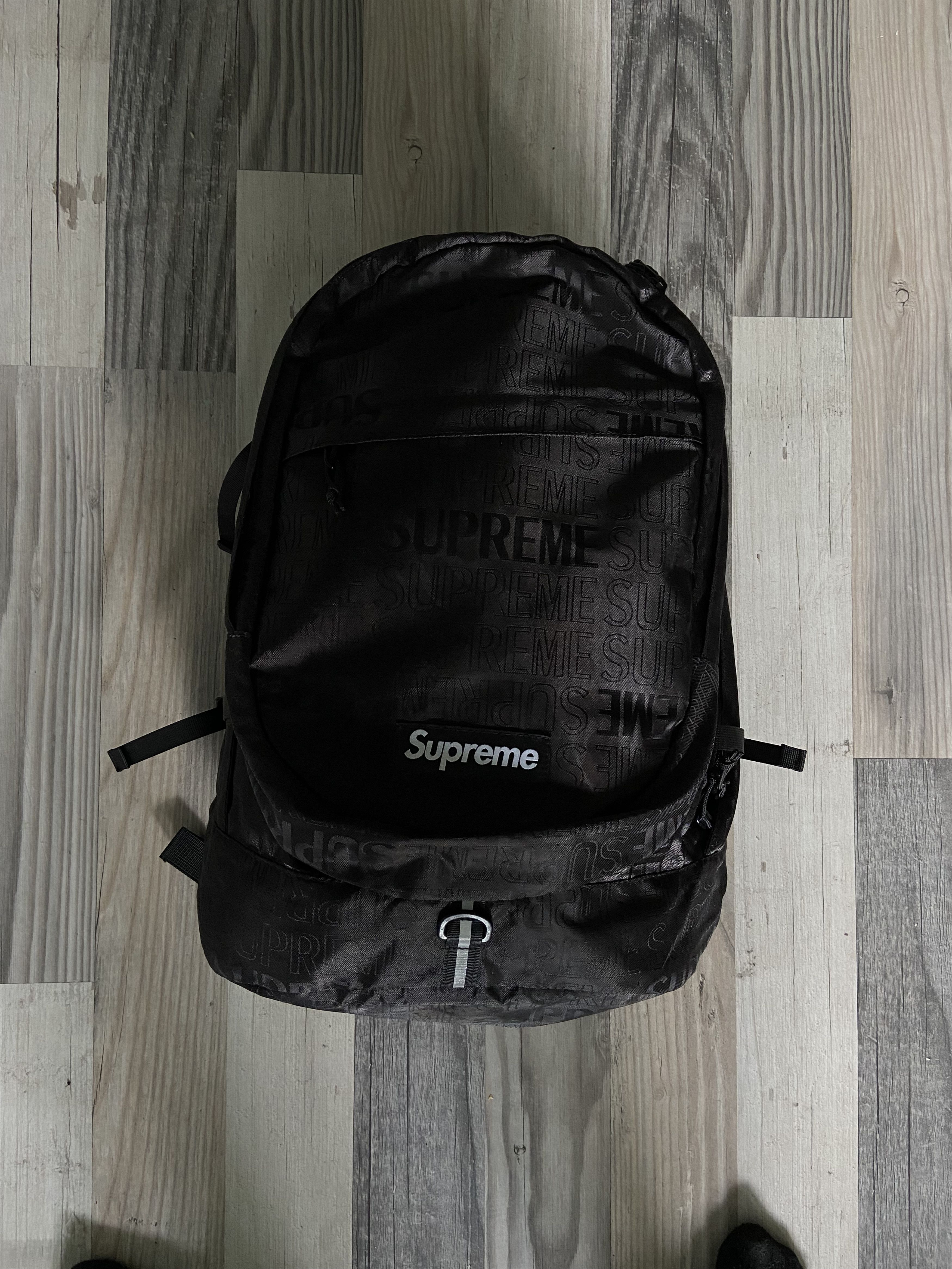 Supreme Backpack (SS19) - Black Backpacks, Bags - WSPME65620