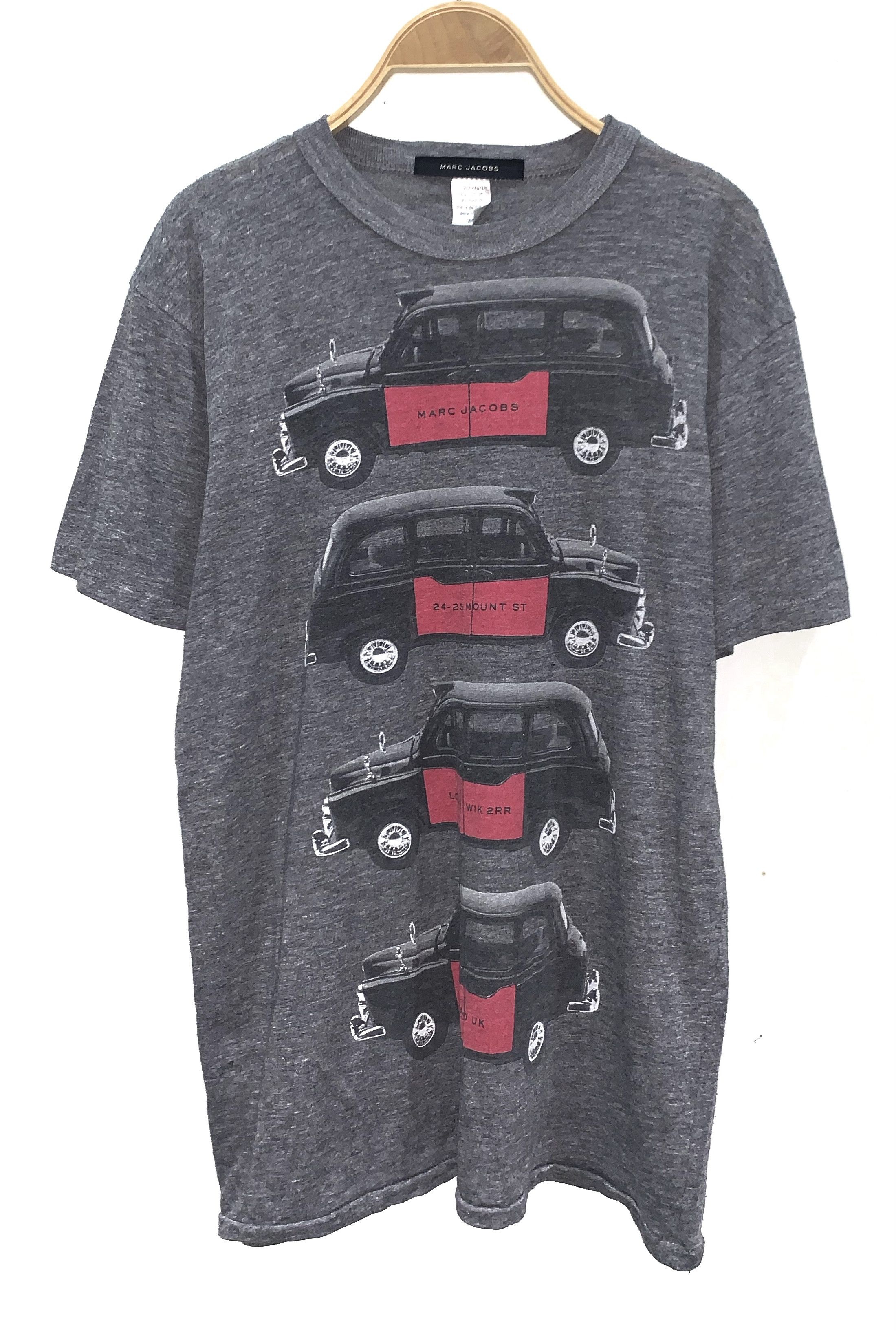 Marc Jacobs Vintage Marc Jacob Antique Car Graphic Shirt Size US L / EU 52-54 / 3 - 1 Thumbnail