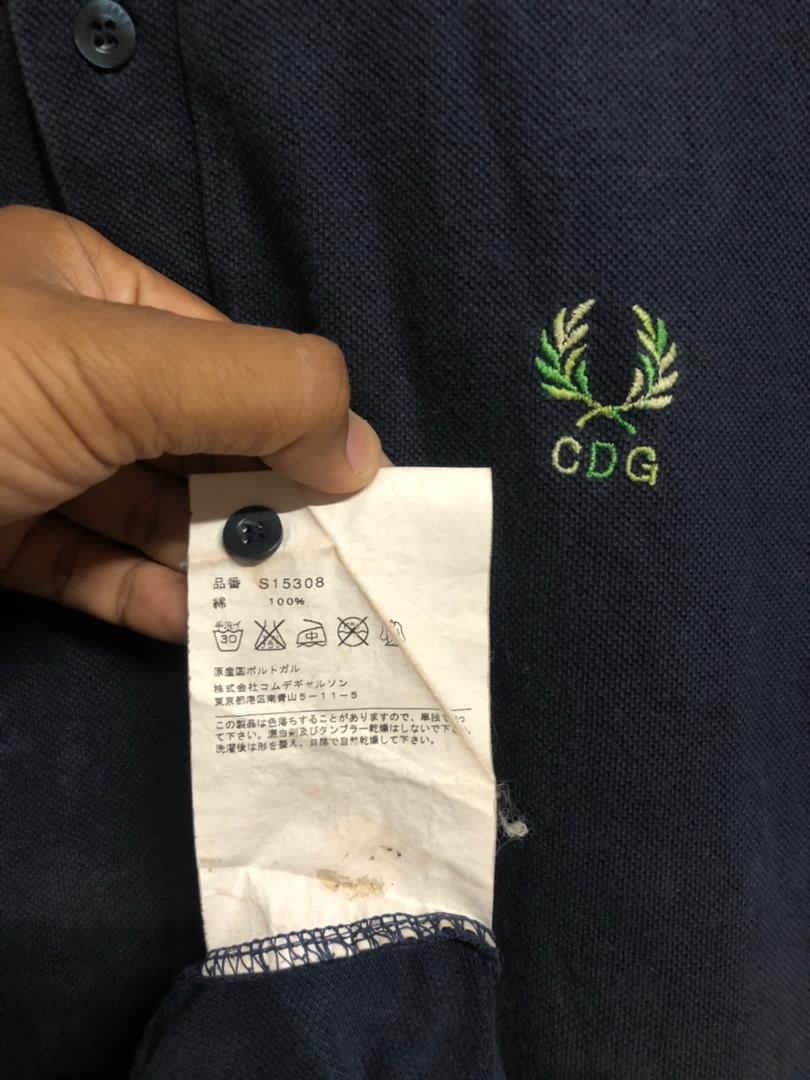 Comme des Garcons × Fred Perry Comme Des Garçons X Fred Perry Ring Polo Shirt Size US S / EU 44-46 / 1 - 6 Thumbnail