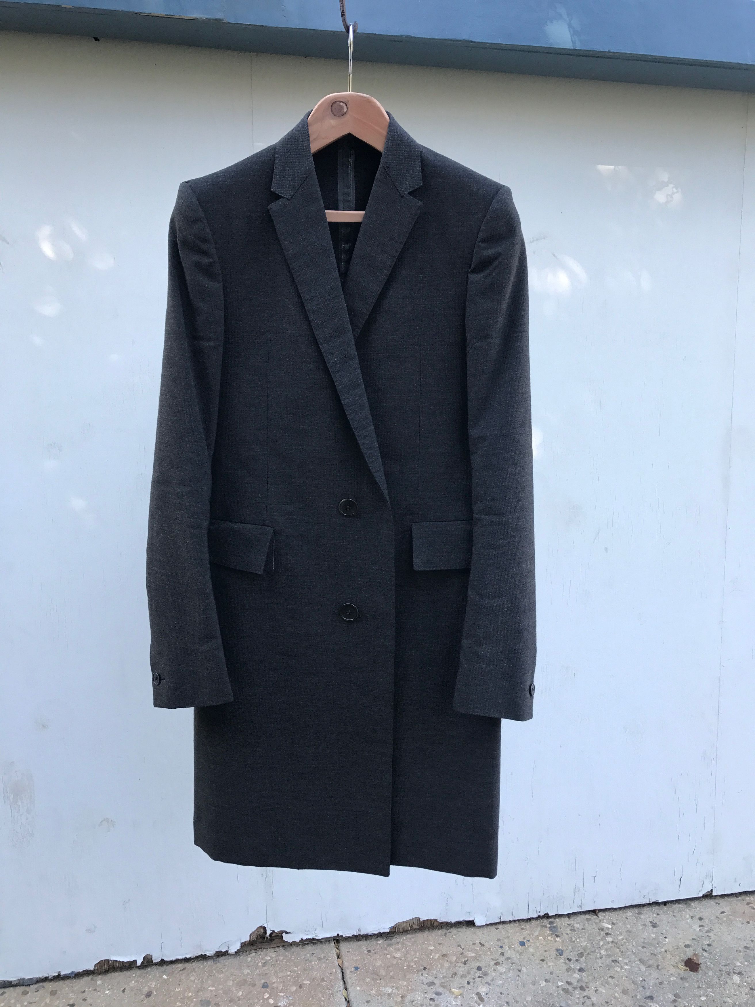 Carol Christian Poell CCP gray coat GM/2319 TEER/S Size 48L - 4 Thumbnail
