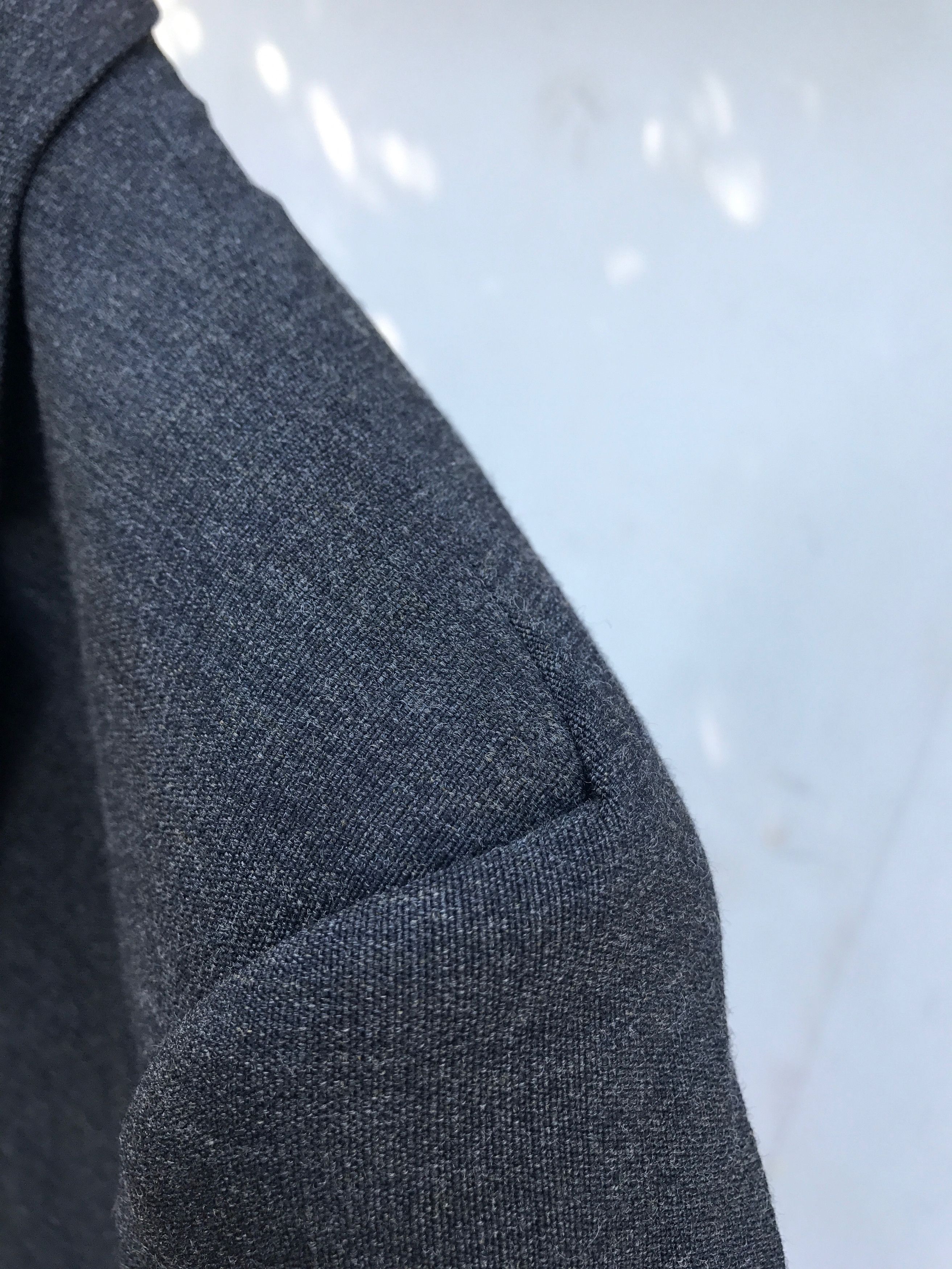 Carol Christian Poell CCP gray coat GM/2319 TEER/S Size 48L - 6 Thumbnail