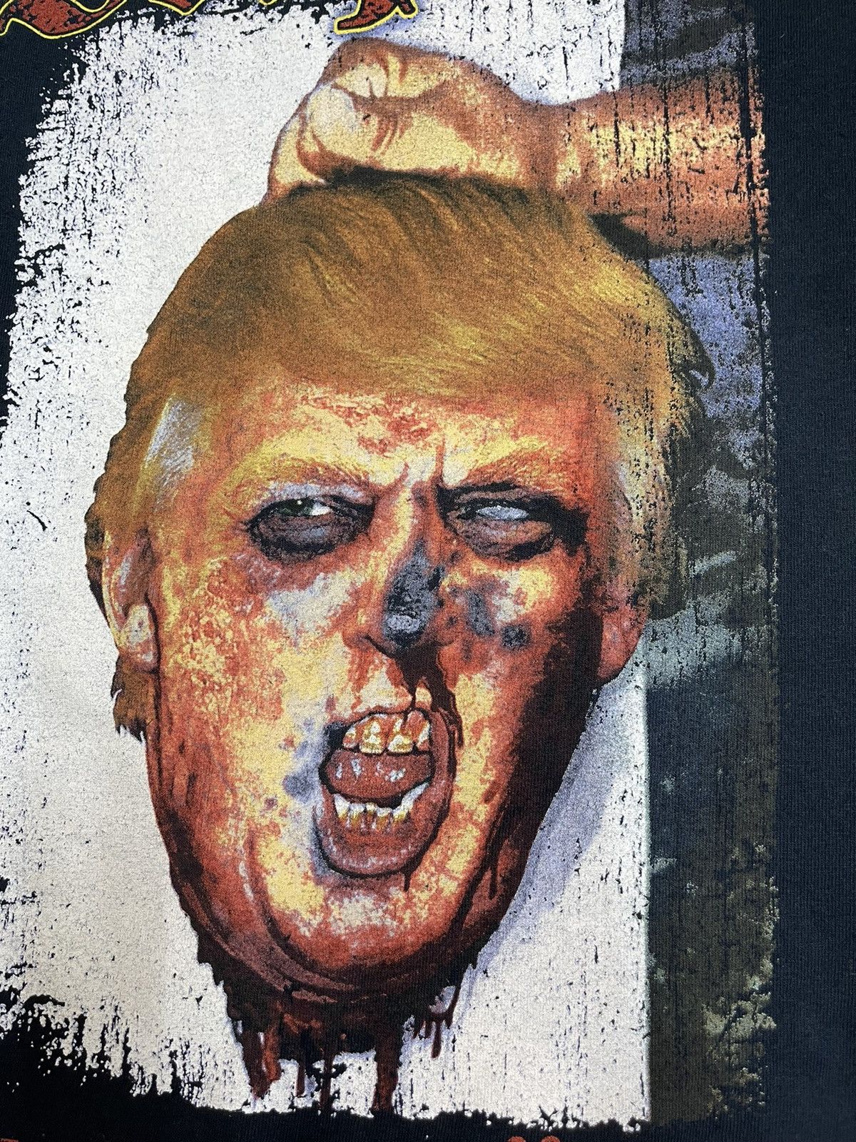 Band Tees × Donald Trump × Vintage DONALD TRUMP BRUJERIA HEAVYMETAL BAND TEES Size US L / EU 52-54 / 3 - 6 Thumbnail