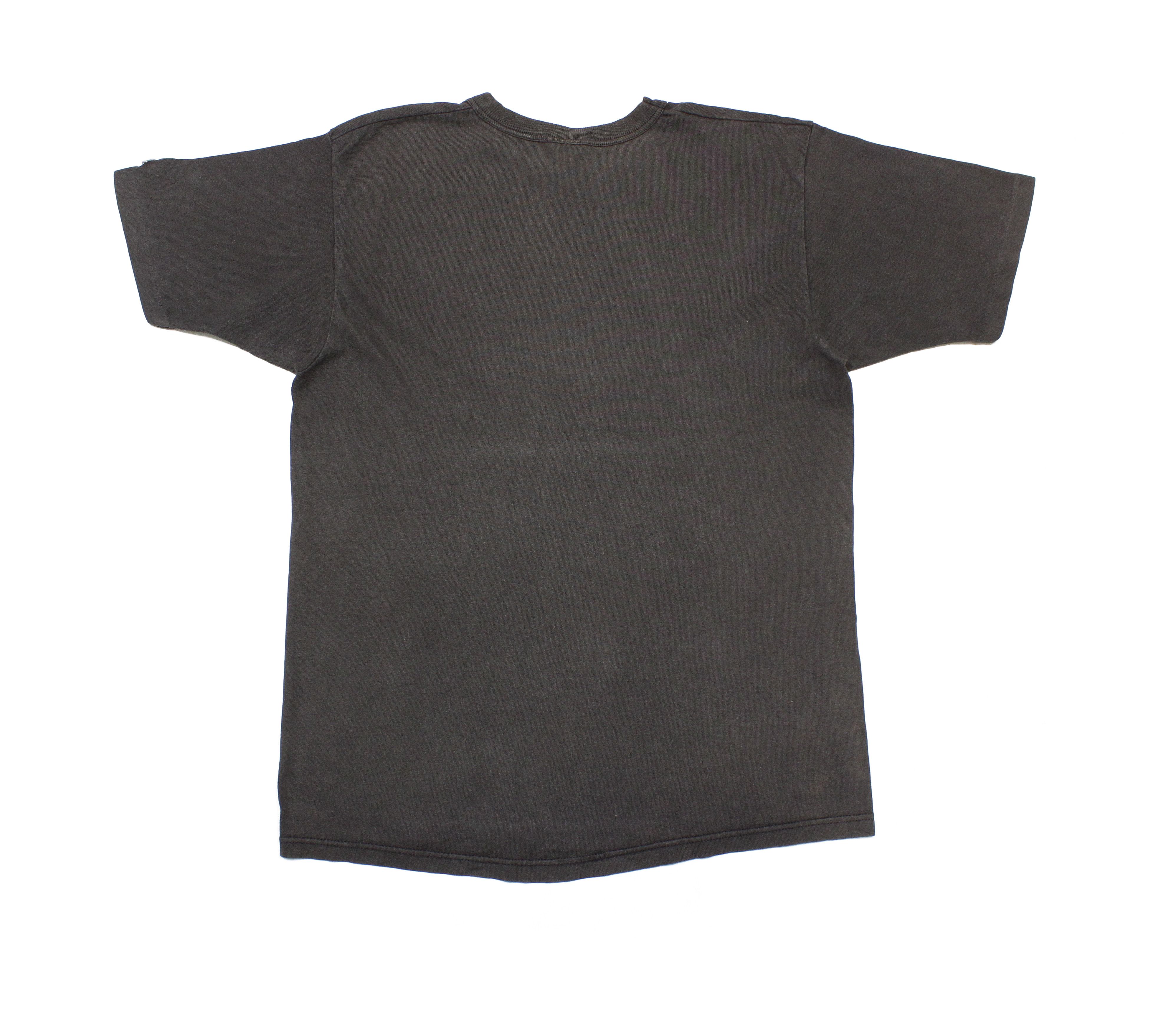 Champion 90S Logo Sun Faded T-Shirt Vintage Made in USA Size US L / EU 52-54 / 3 - 2 Thumbnail