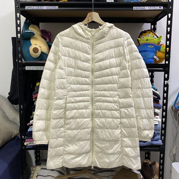 Uniqlo Uniqlo Puffer Jacket Ivory White | Grailed