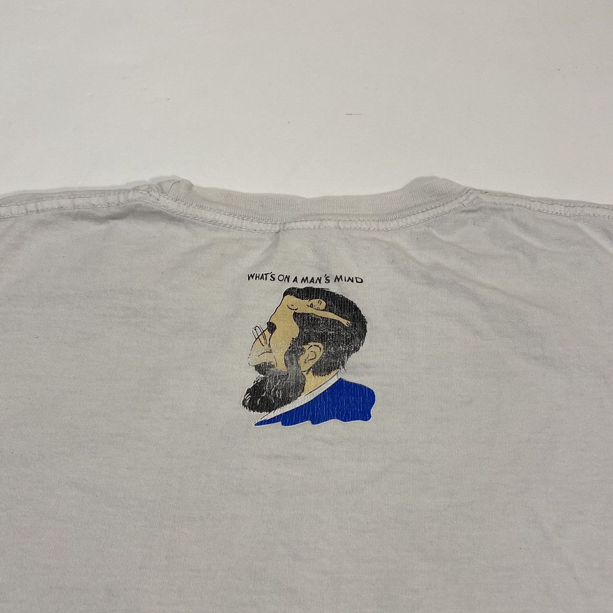 Vintage Vintage What’s On A Man’s Mind Tee Size US M / EU 48-50 / 2 - 4 Thumbnail
