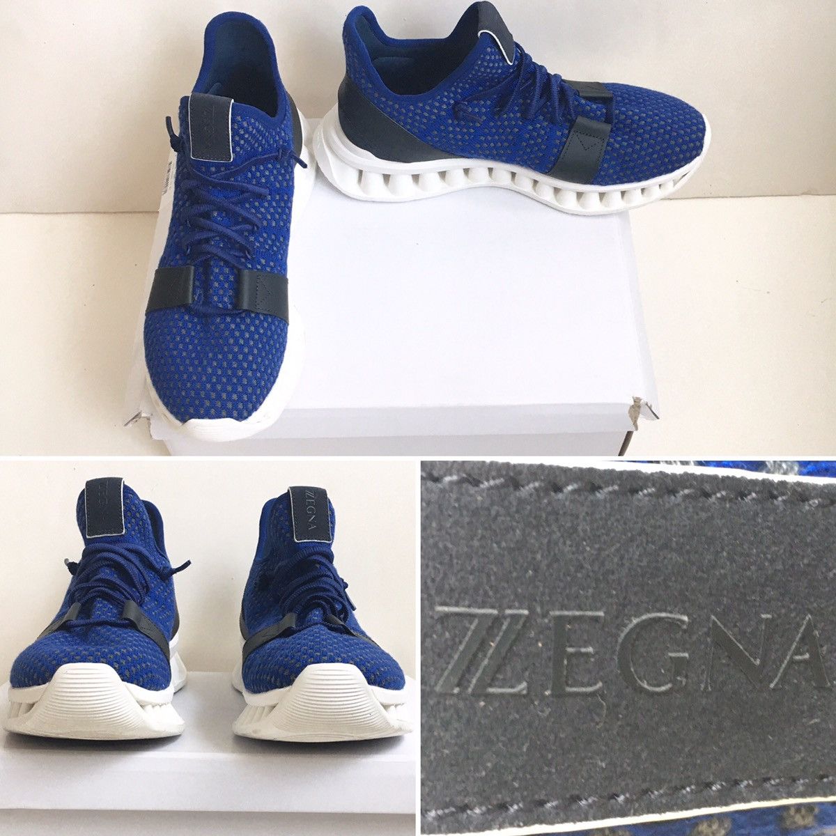 Z Zegna Zegna ZZegna A Maze Wool Shoe Men