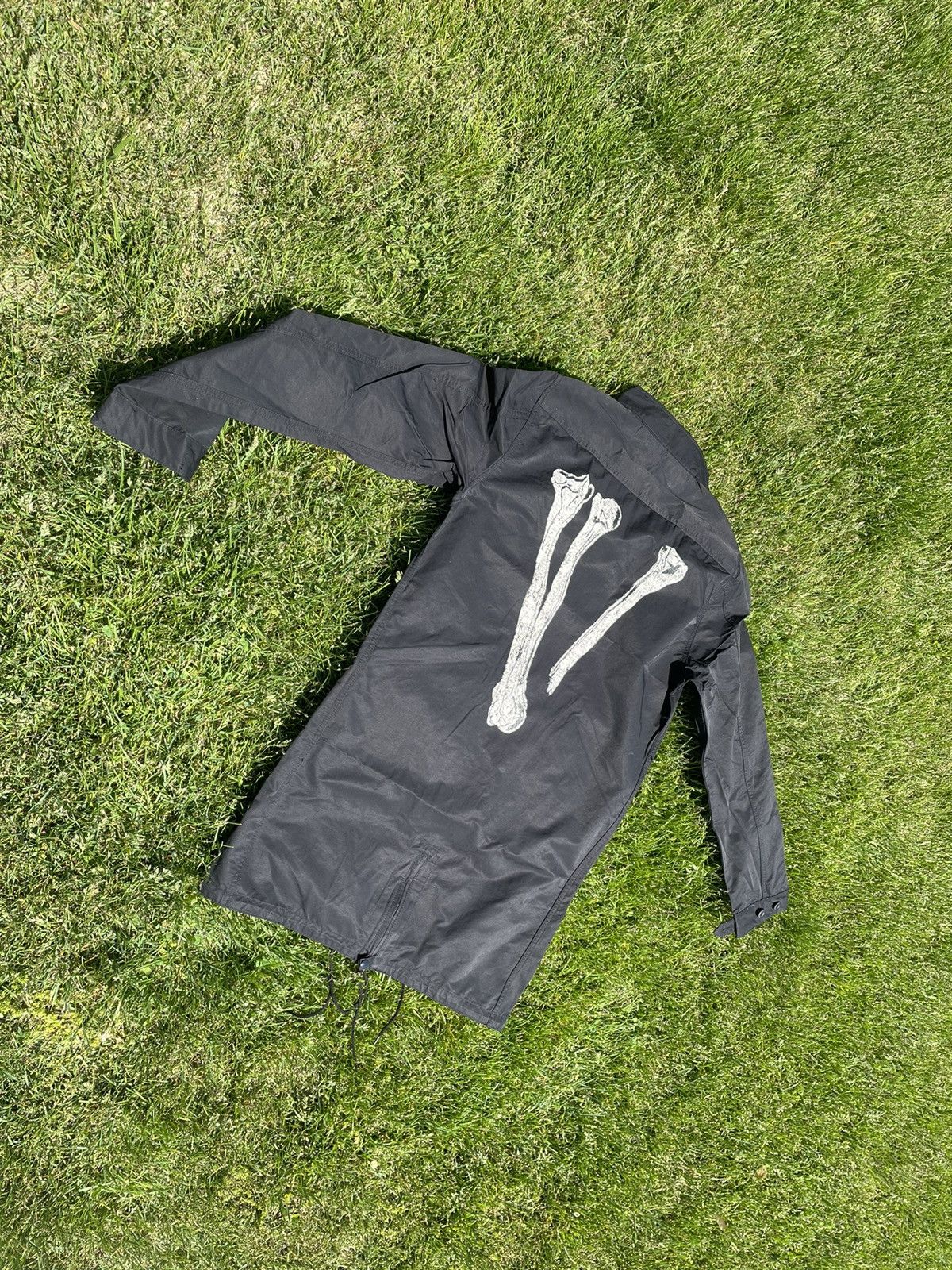 Vlone Vlone Skull Trench Coat Grailed