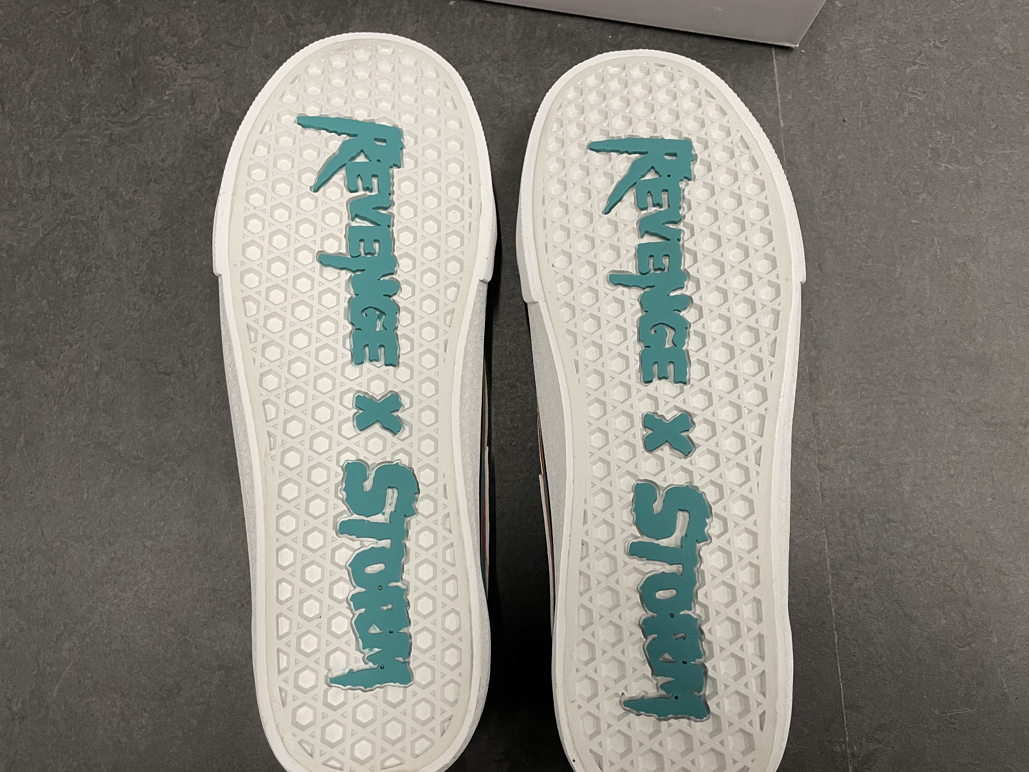 Other Brand New Teal Flame Fire 100% Authentic Size 10 Size US 10 / EU 43 - 9 Thumbnail
