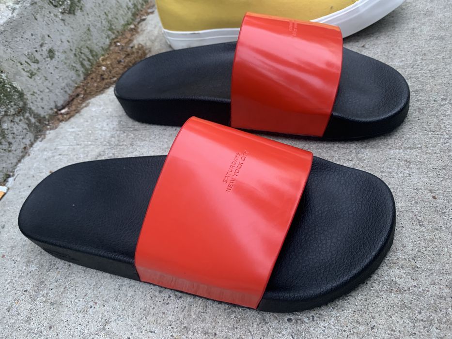 Saturdays nyc discount banya leather slides