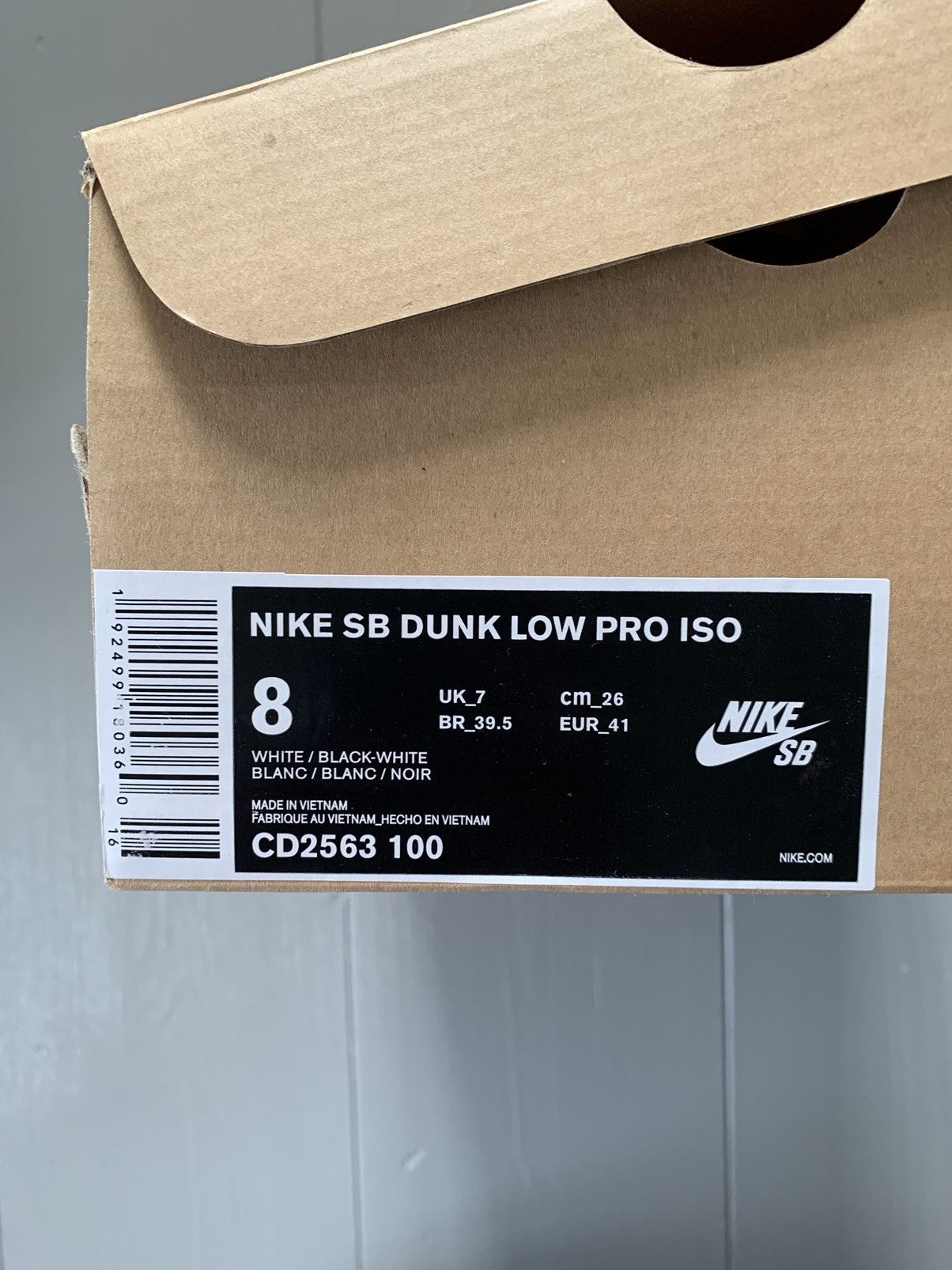 Nike Nike SB Dunk Low Pro ISO SB Orange Label Size US 8 / EU 41 - 10 Thumbnail