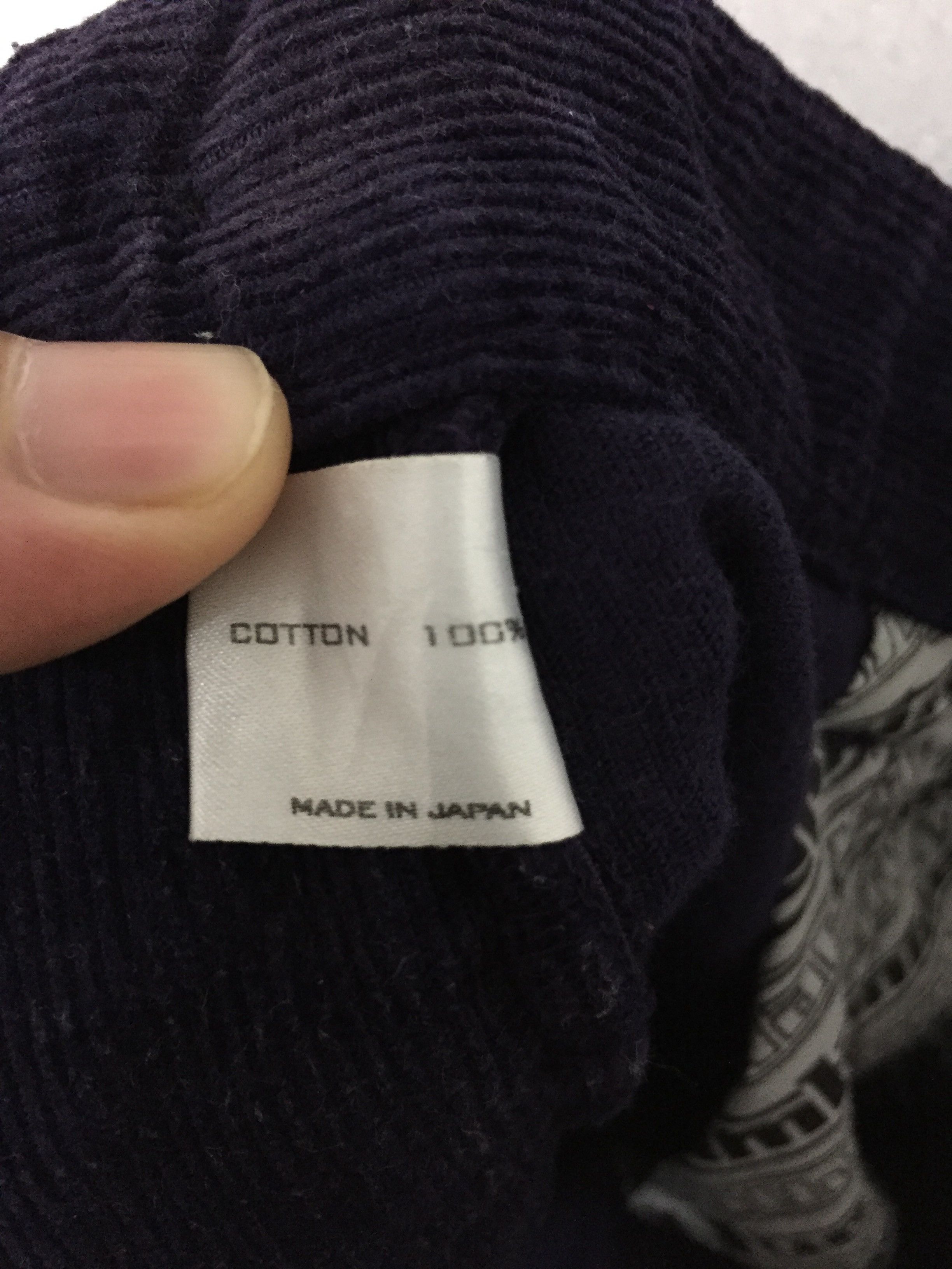 Number (N)ine SS03 Purple Corduroy knitted details Pants Size US 31 - 14 Thumbnail