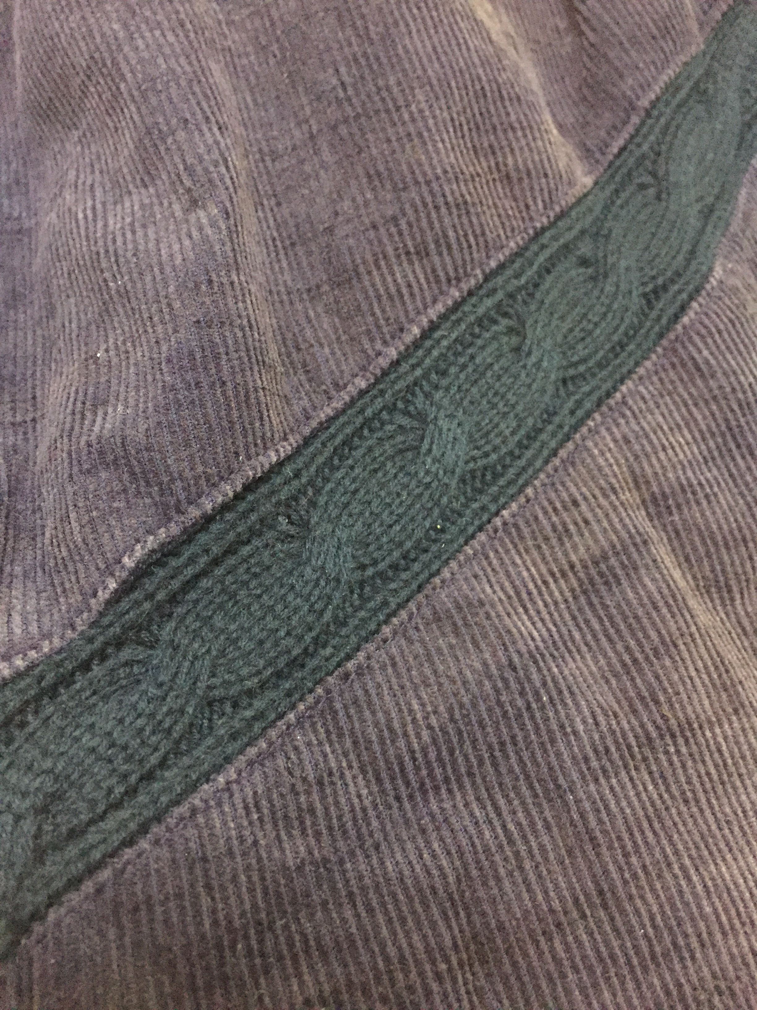 Number (N)ine SS03 Purple Corduroy knitted details Pants Size US 31 - 5 Thumbnail