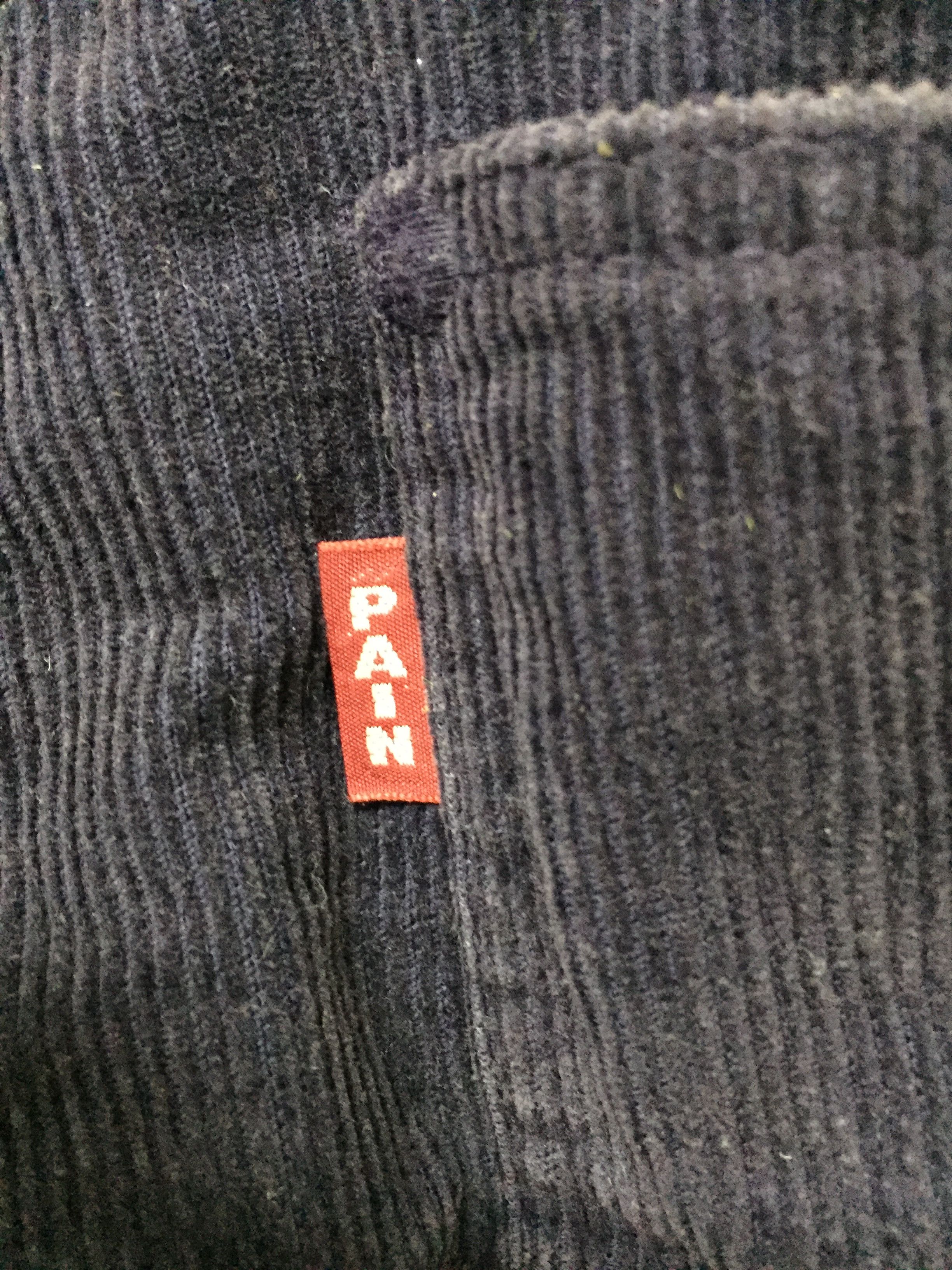 Number (N)ine SS03 Purple Corduroy knitted details Pants Size US 31 - 10 Thumbnail