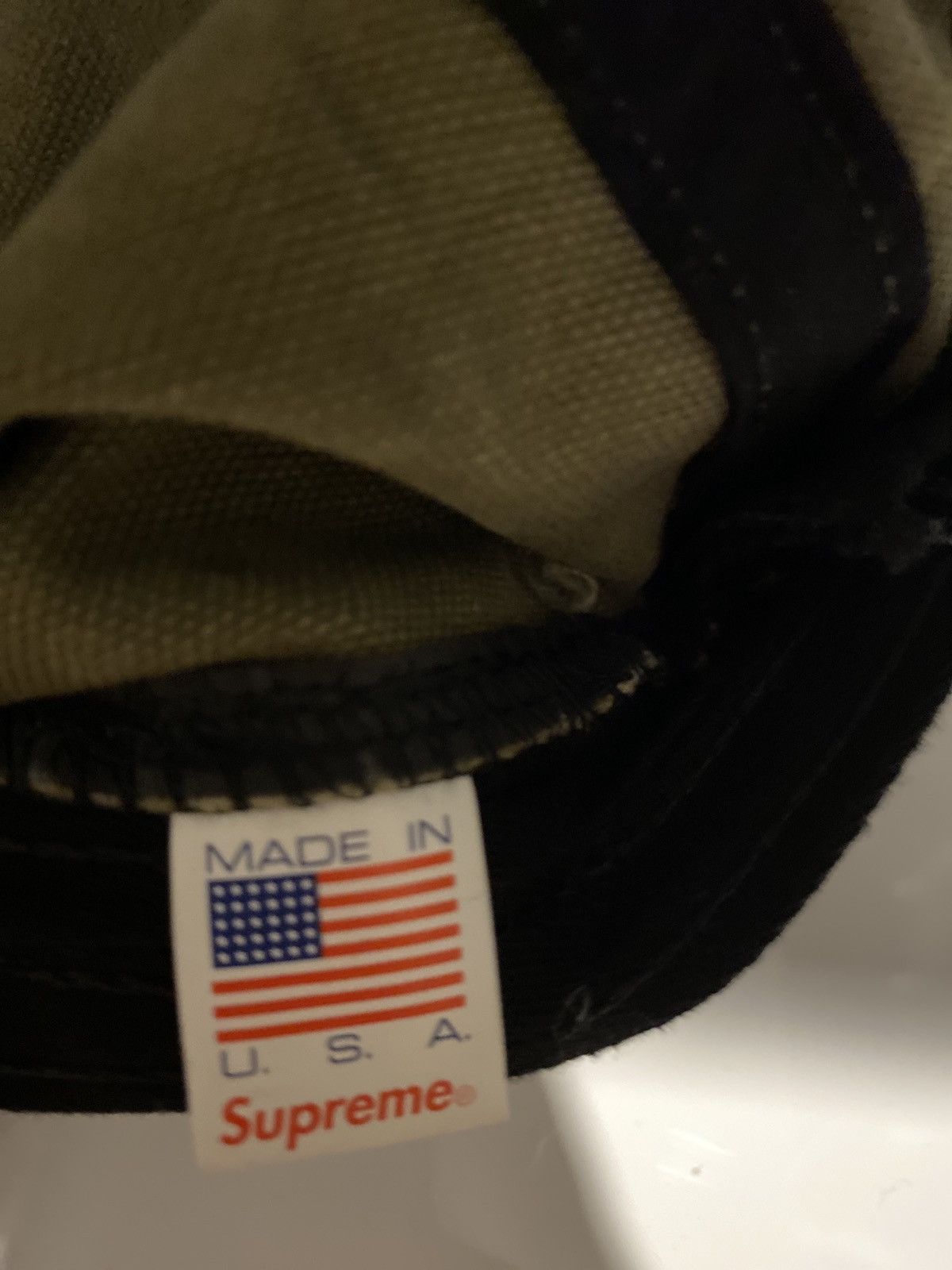 Supreme Supreme Chino Twill Army Green 5 Panel Size ONE SIZE - 3 Thumbnail