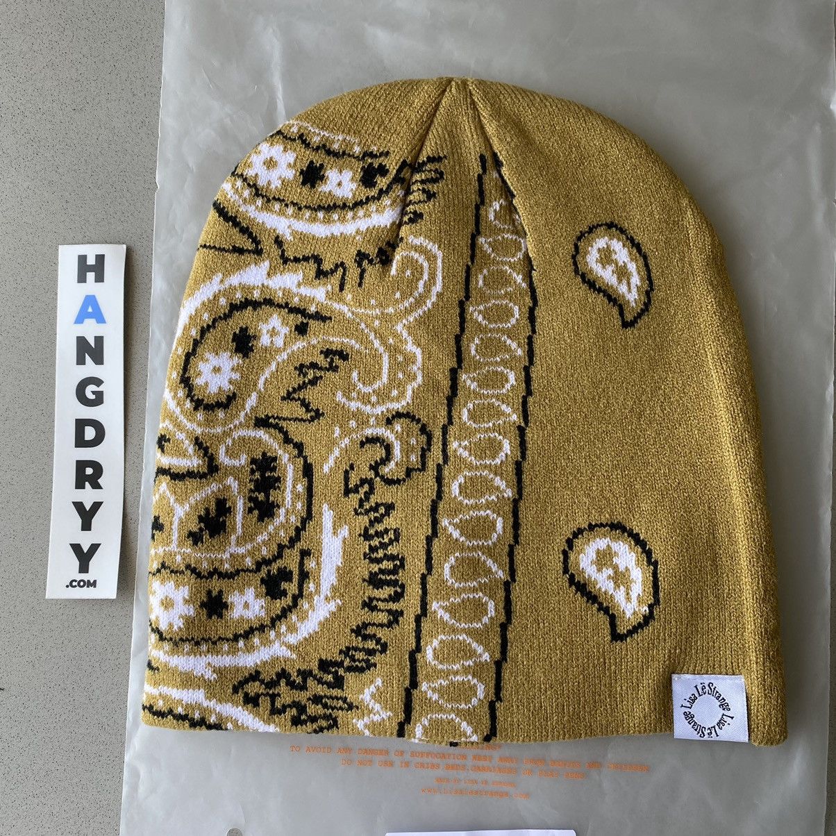 Union Lisa Le Strange Paisley Beanie | Grailed