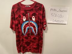 Bape Color Camo Shark Mouth Tee