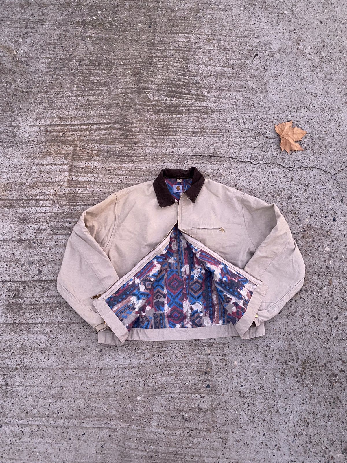 Vintage Tribal Carhartt Detroit Jacket