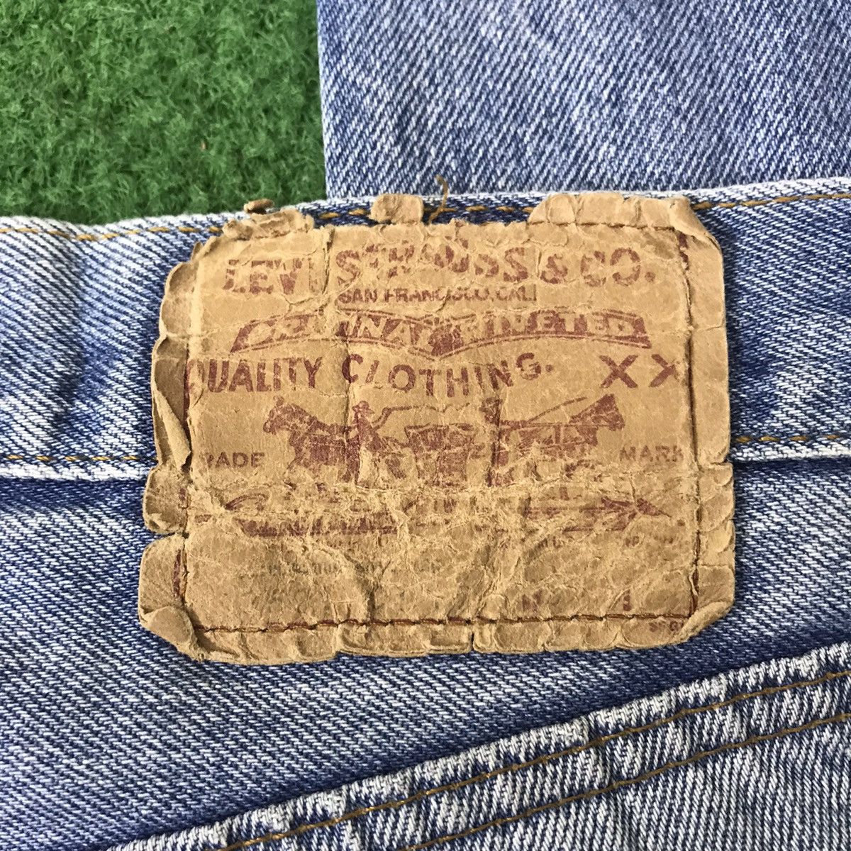 Levi's Vintage 80s Levis 501 Light Wash Nice Faded Made USA Size US 28 / EU 44 - 18 Thumbnail