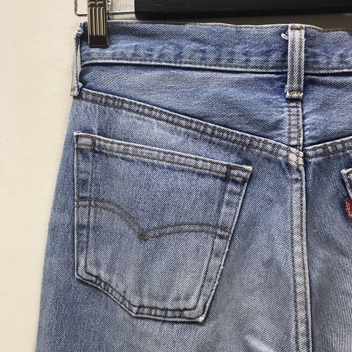 Levi's Vintage 80s Levis 501 Light Wash Nice Faded Made USA Size US 28 / EU 44 - 13 Thumbnail