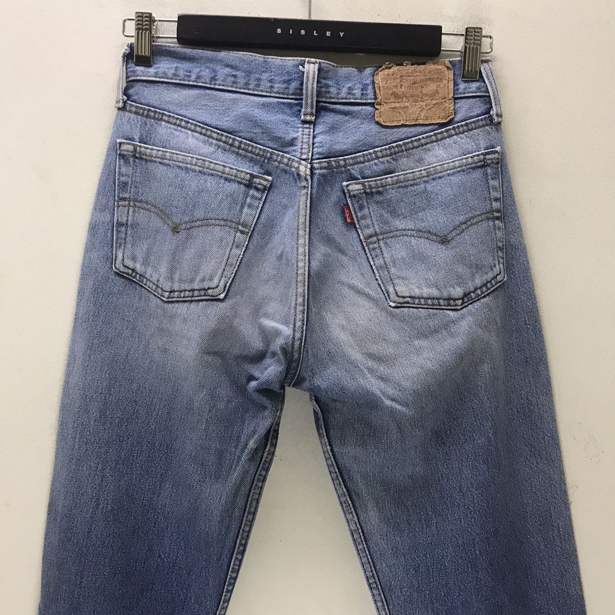 Levi's Vintage 80s Levis 501 Light Wash Nice Faded Made USA Size US 28 / EU 44 - 11 Thumbnail