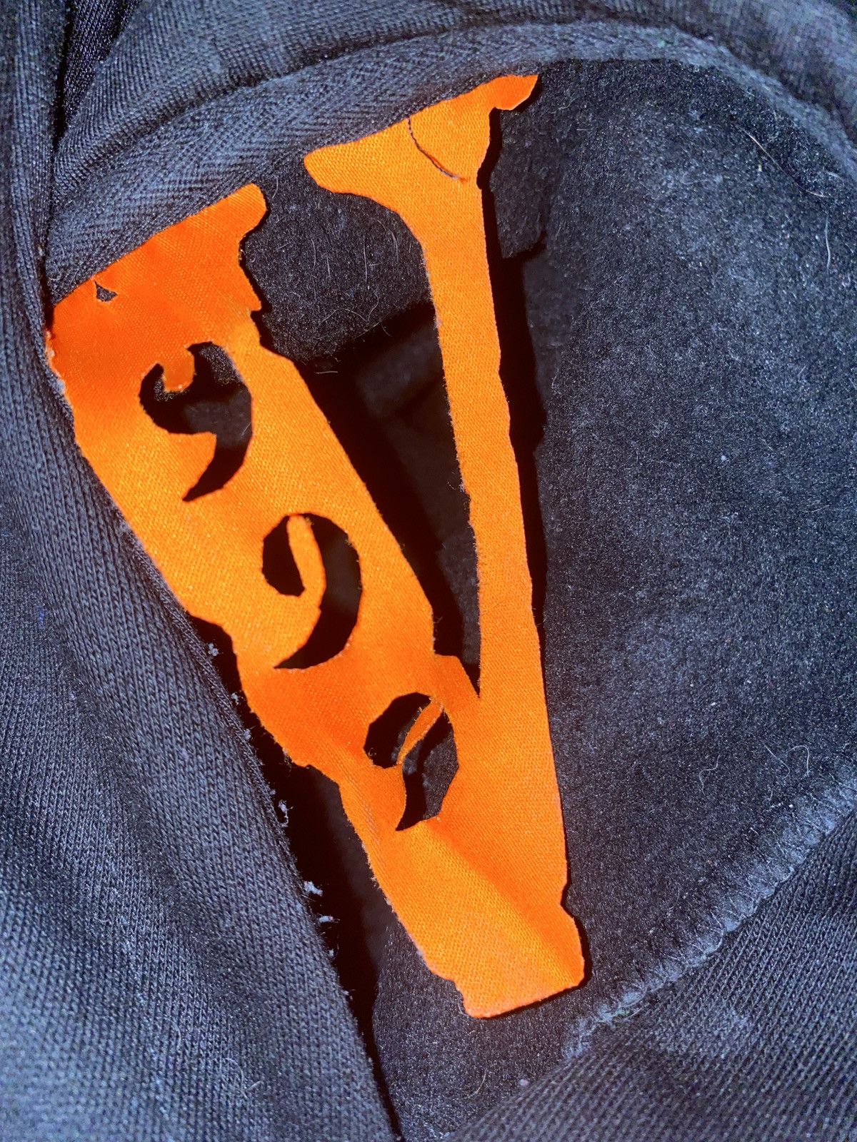 JUICE WRLD 999 Club X VLONE Cosmic Black Hoodie Size Large