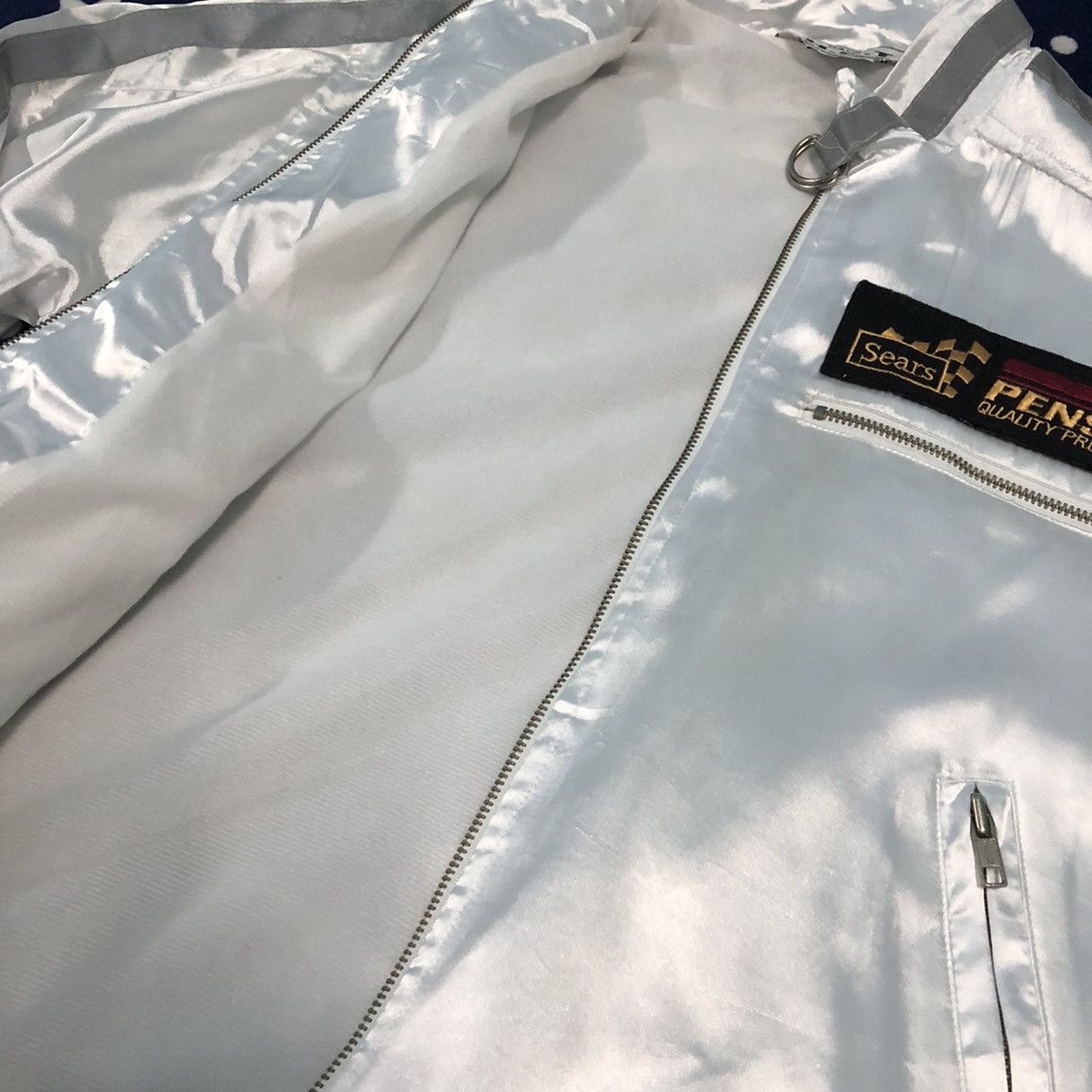 Vintage Rare Vintage 80s Sear Racing Jacket Light Reflection Size US M / EU 48-50 / 2 - 10 Thumbnail
