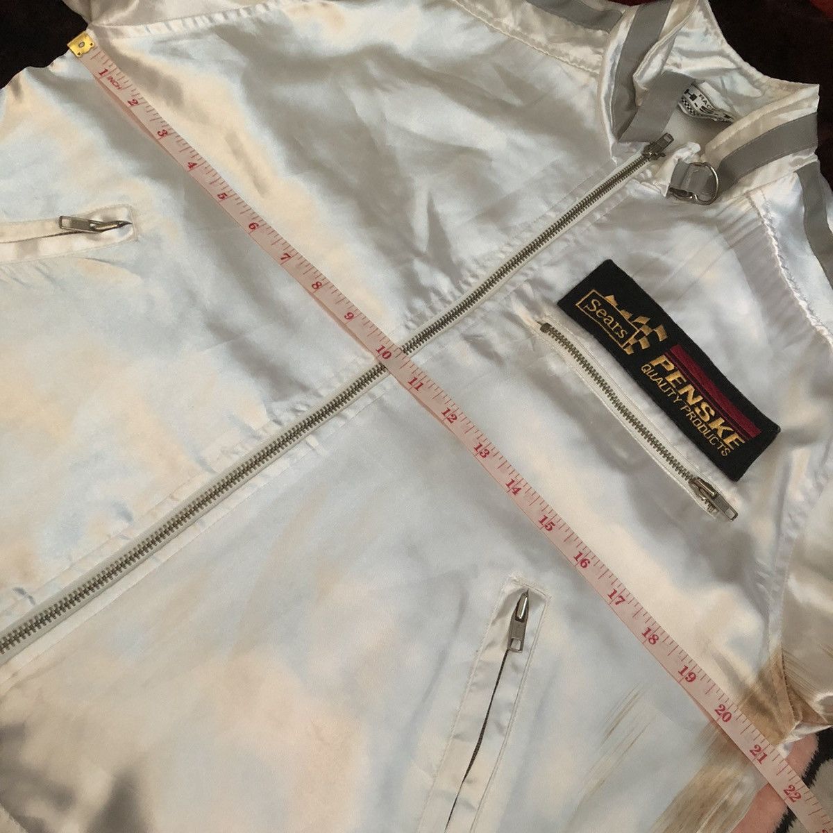 Vintage Rare Vintage 80s Sear Racing Jacket Light Reflection Size US M / EU 48-50 / 2 - 15 Thumbnail