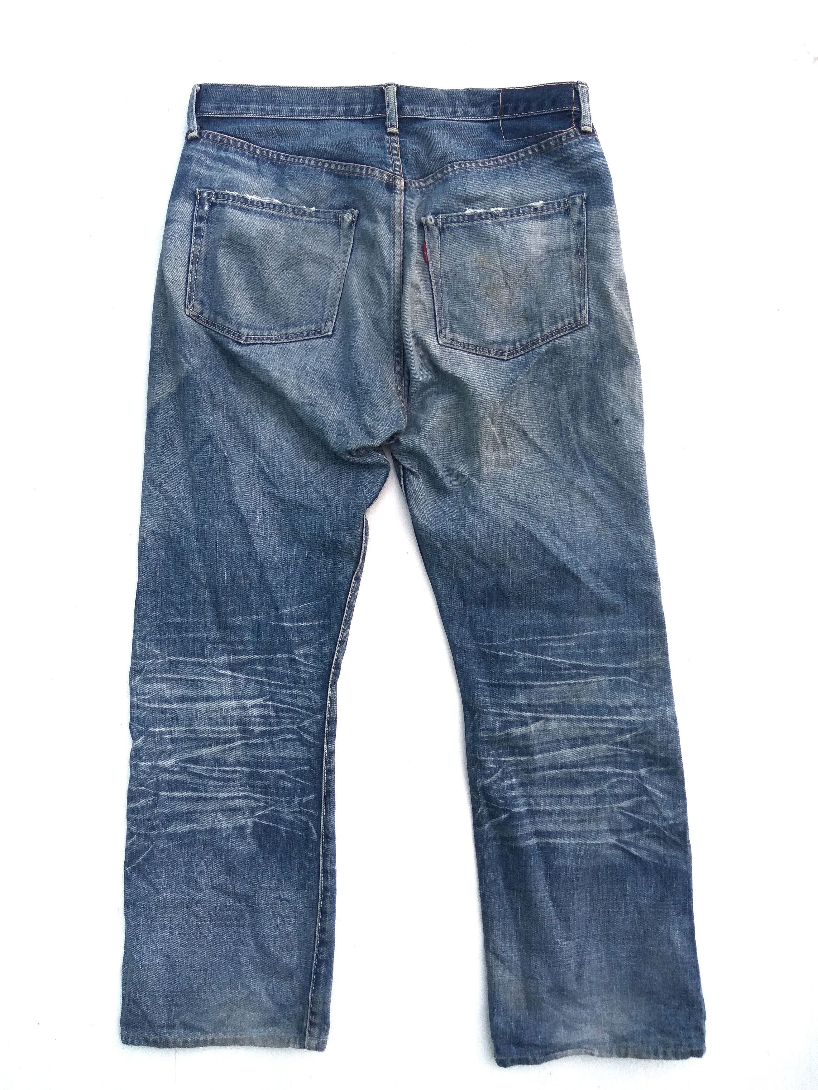 Levi's Vintage Levis 501 jeans big Capital E selvedge patchwork Size US 34 / EU 50 - 4 Thumbnail
