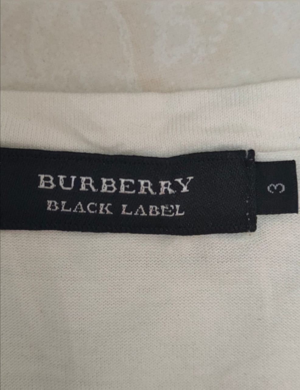 Burberry 🔥Offer me💥Vtg Burberry Black Label Striped 20/26.5 Tshirt Size US M / EU 48-50 / 2 - 3 Thumbnail
