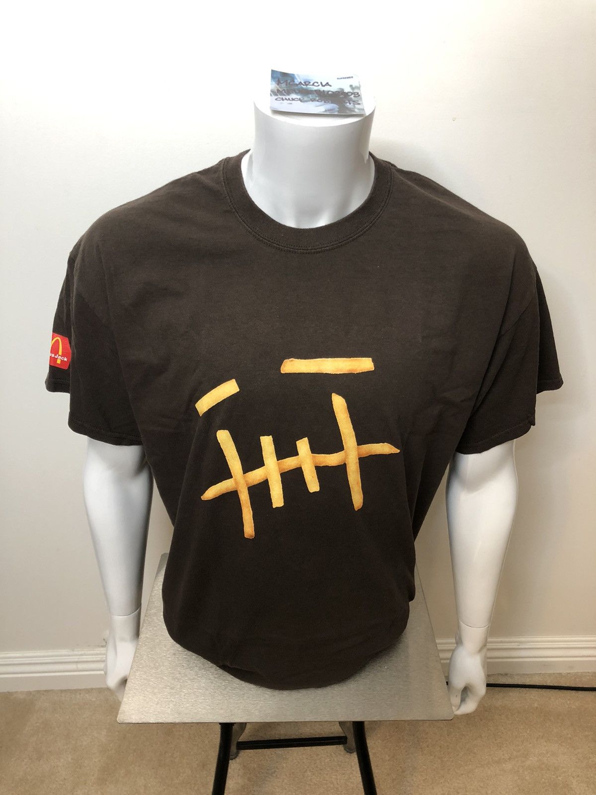 Travis Scott Travis Scott x McDonald's Fry II T-Shirt Brown