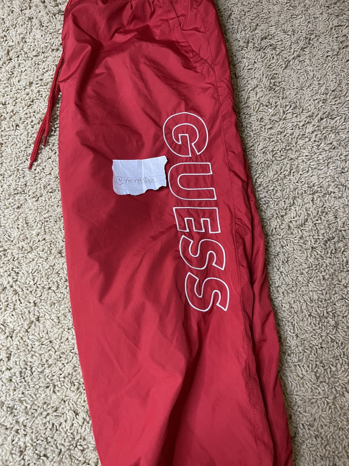 Guess Red GUESS tracksuit pant Size US 32 / EU 48 - 2 Preview