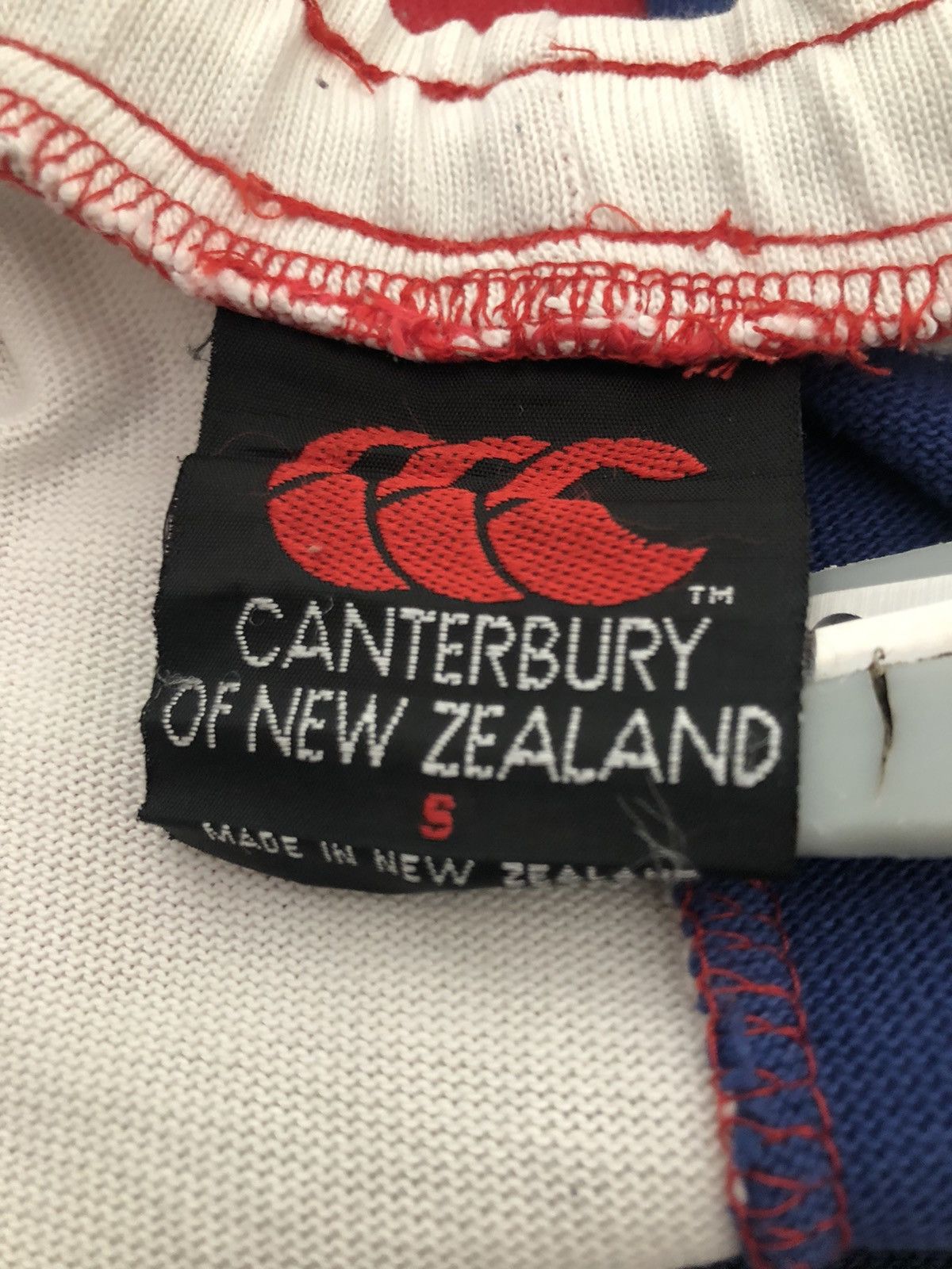 Canterbury of New Zealand Vintage 90s Canterbury New Zealand Patchwork Shirt Size US 31 - 15 Thumbnail