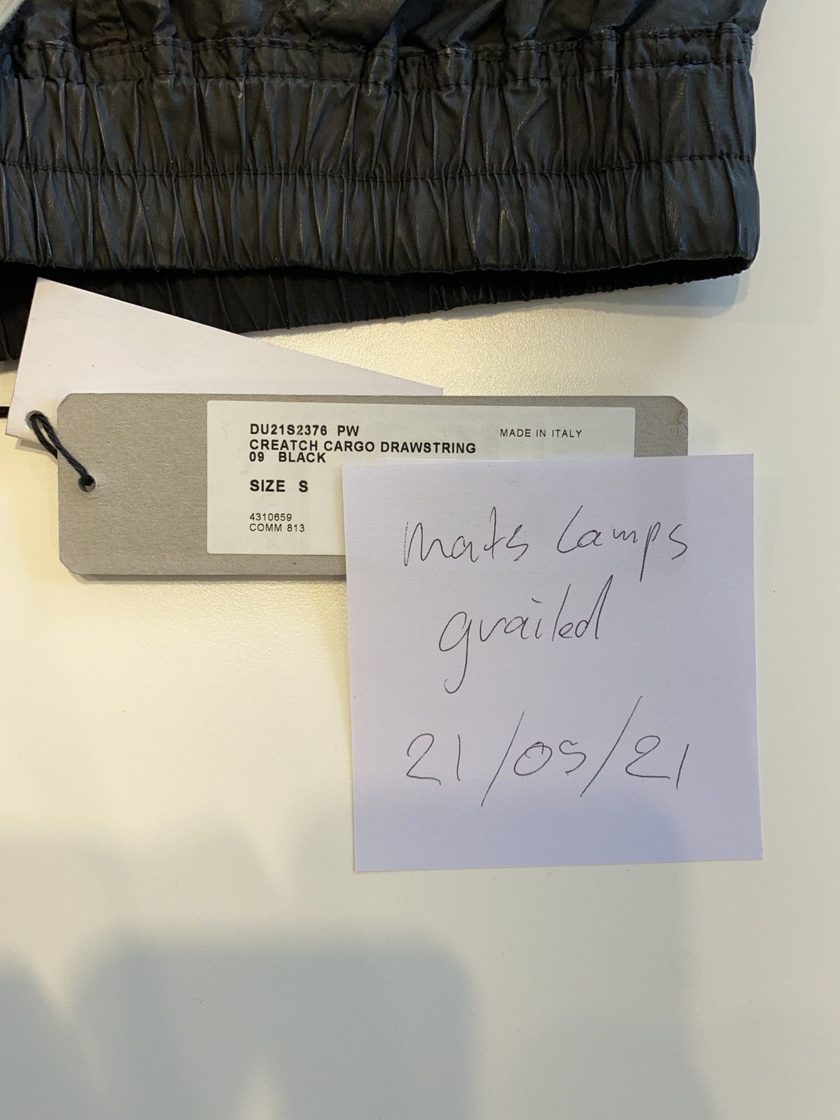 Rick Owens Coated Creatch Cargo Size US 32 / EU 48 - 7 Thumbnail