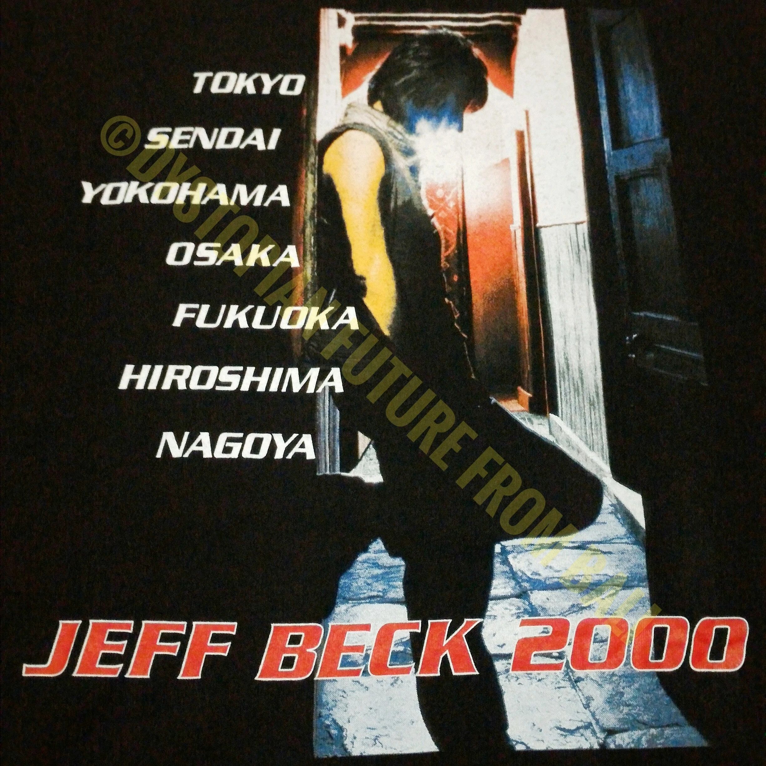 Vintage Jeff Beck - Japan Tour 2000 T-shirt