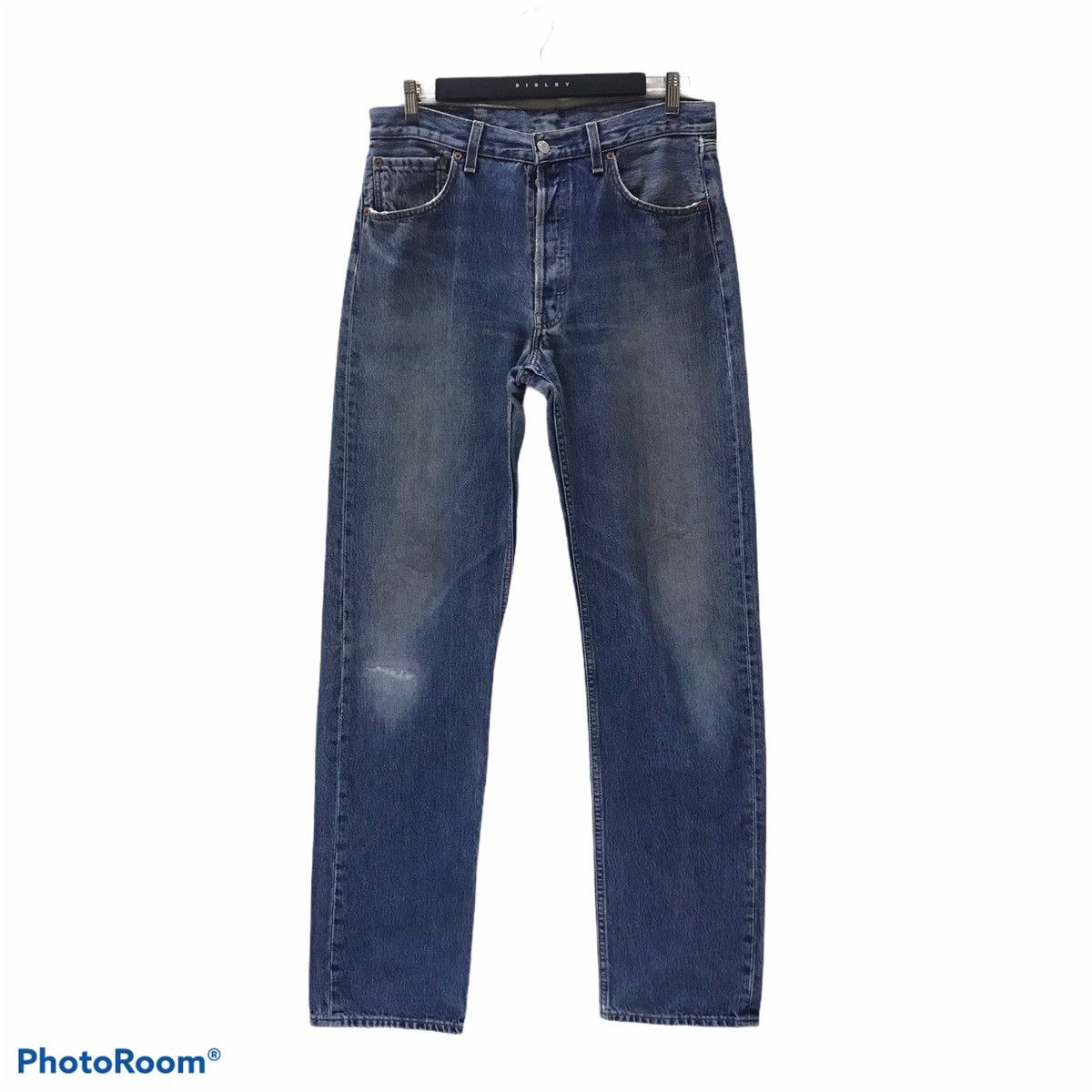 Levi's Vintage Levis 501 Lightwash Jeans Nice Faded Size US 34 / EU 50 - 2 Thumbnail