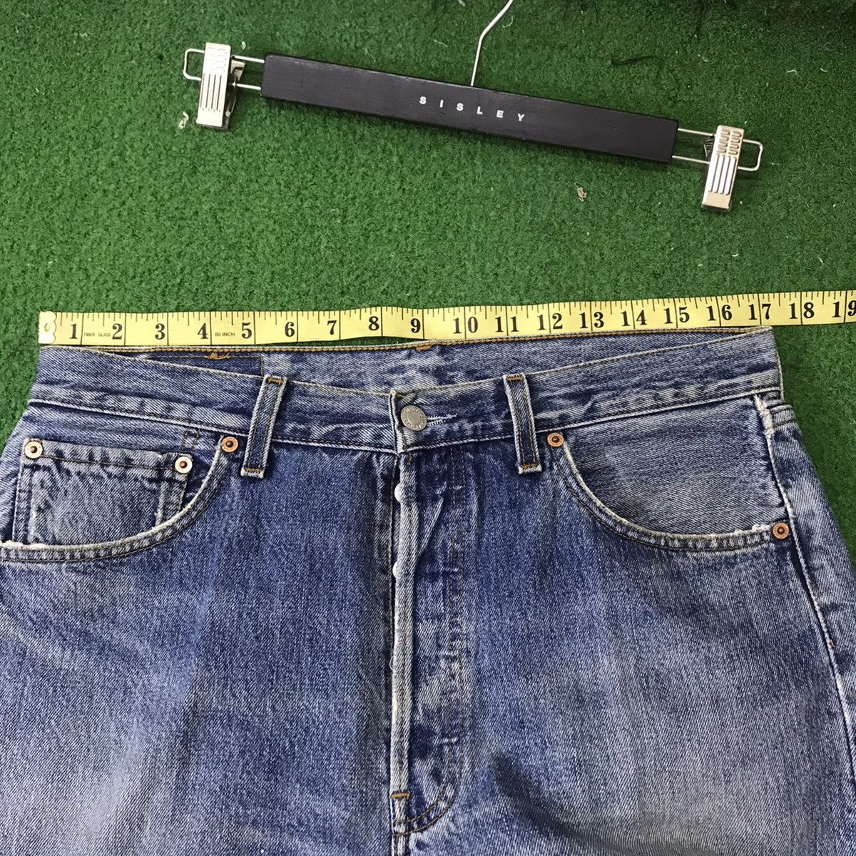 Levi's Vintage Levis 501 Lightwash Jeans Nice Faded Size US 34 / EU 50 - 18 Thumbnail