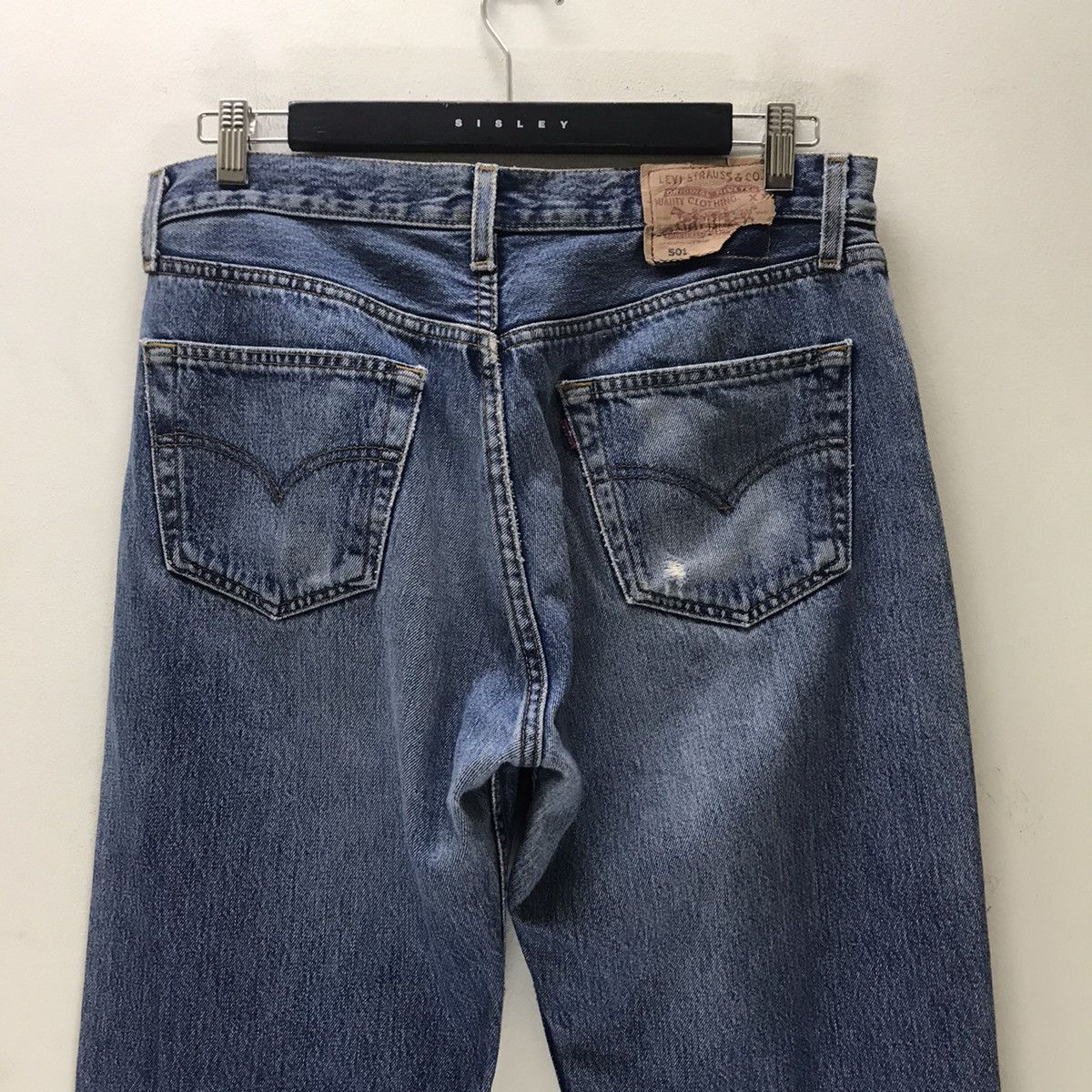 Levi's Vintage Levis 501 Lightwash Jeans Nice Faded Size US 34 / EU 50 - 11 Thumbnail