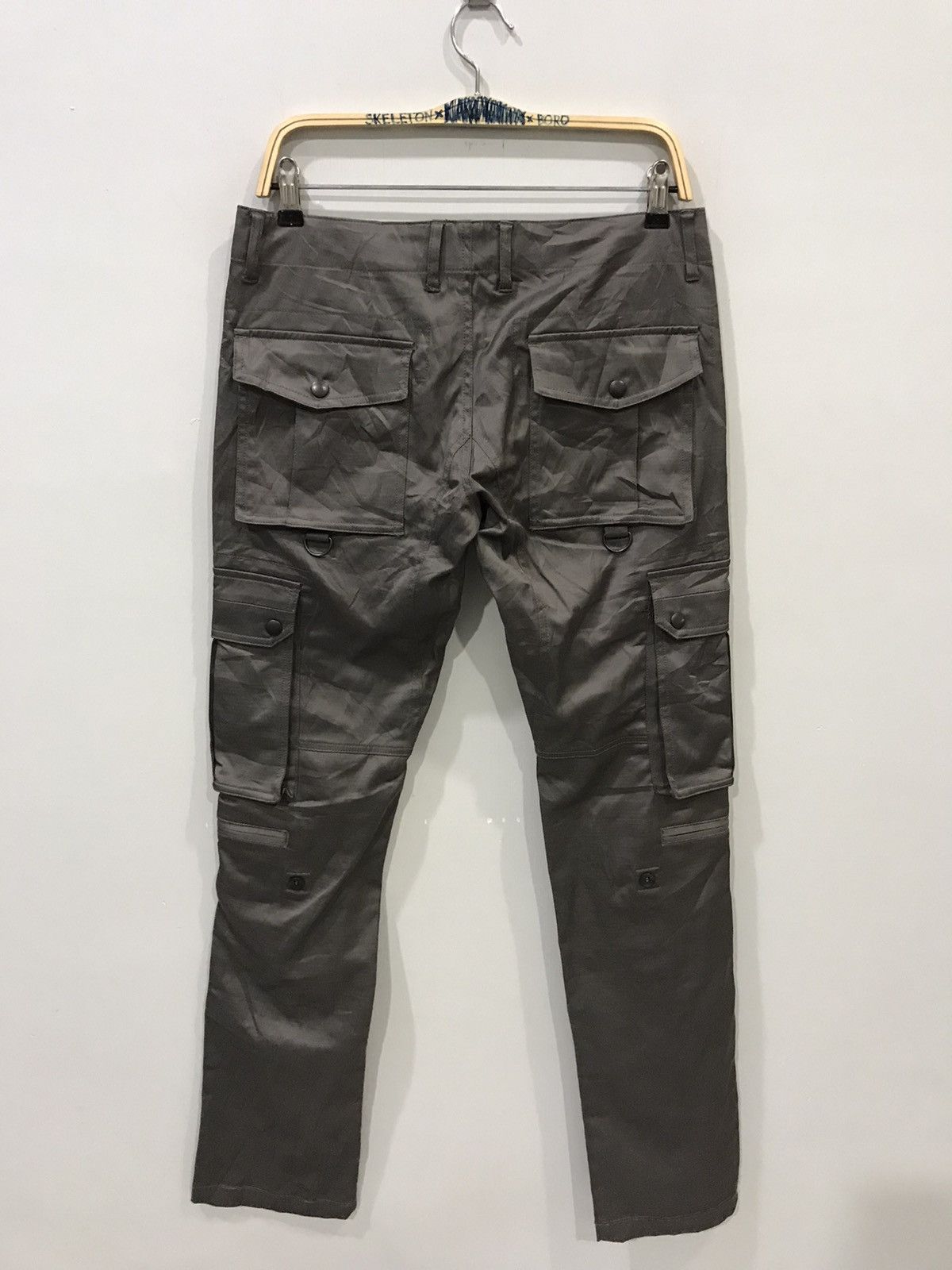 Japanese Brand × Schlussel SCHLUSSEL Japan 10 Pockets Tactical Designer Skinny Pant Size US 31 - 8 Thumbnail