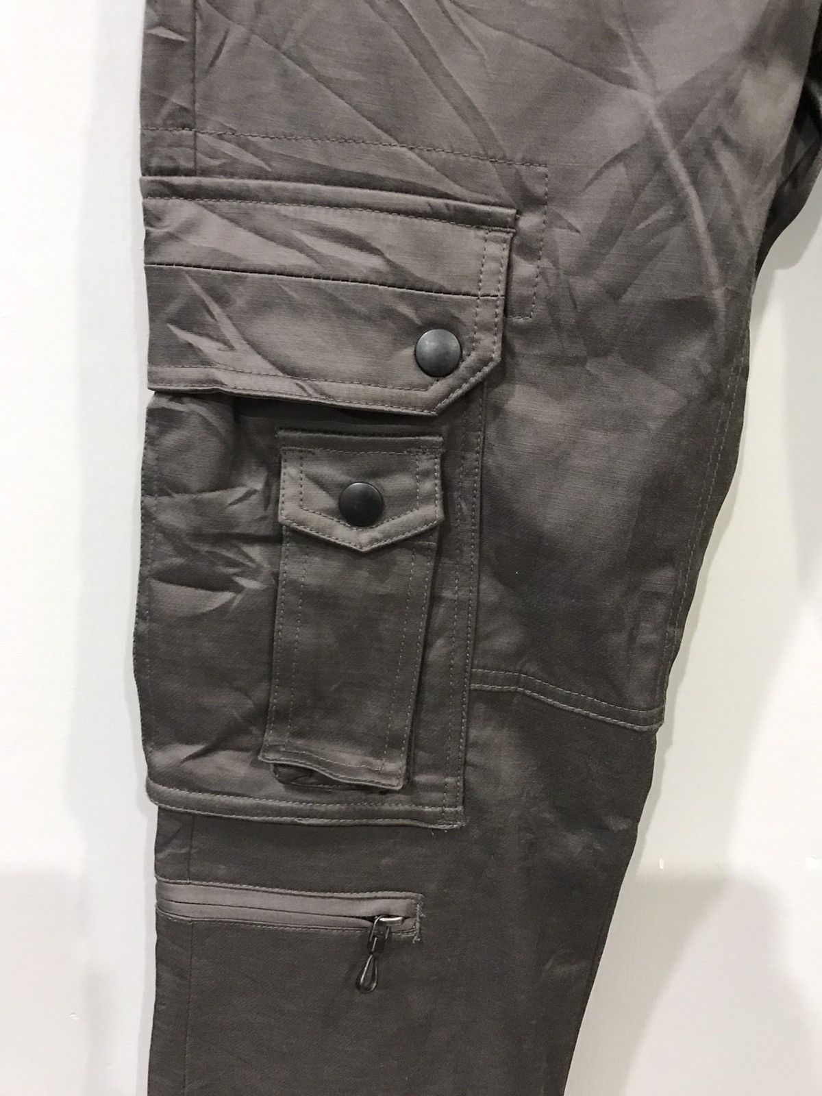 Japanese Brand × Schlussel SCHLUSSEL Japan 10 Pockets Tactical Designer Skinny Pant Size US 31 - 5 Thumbnail