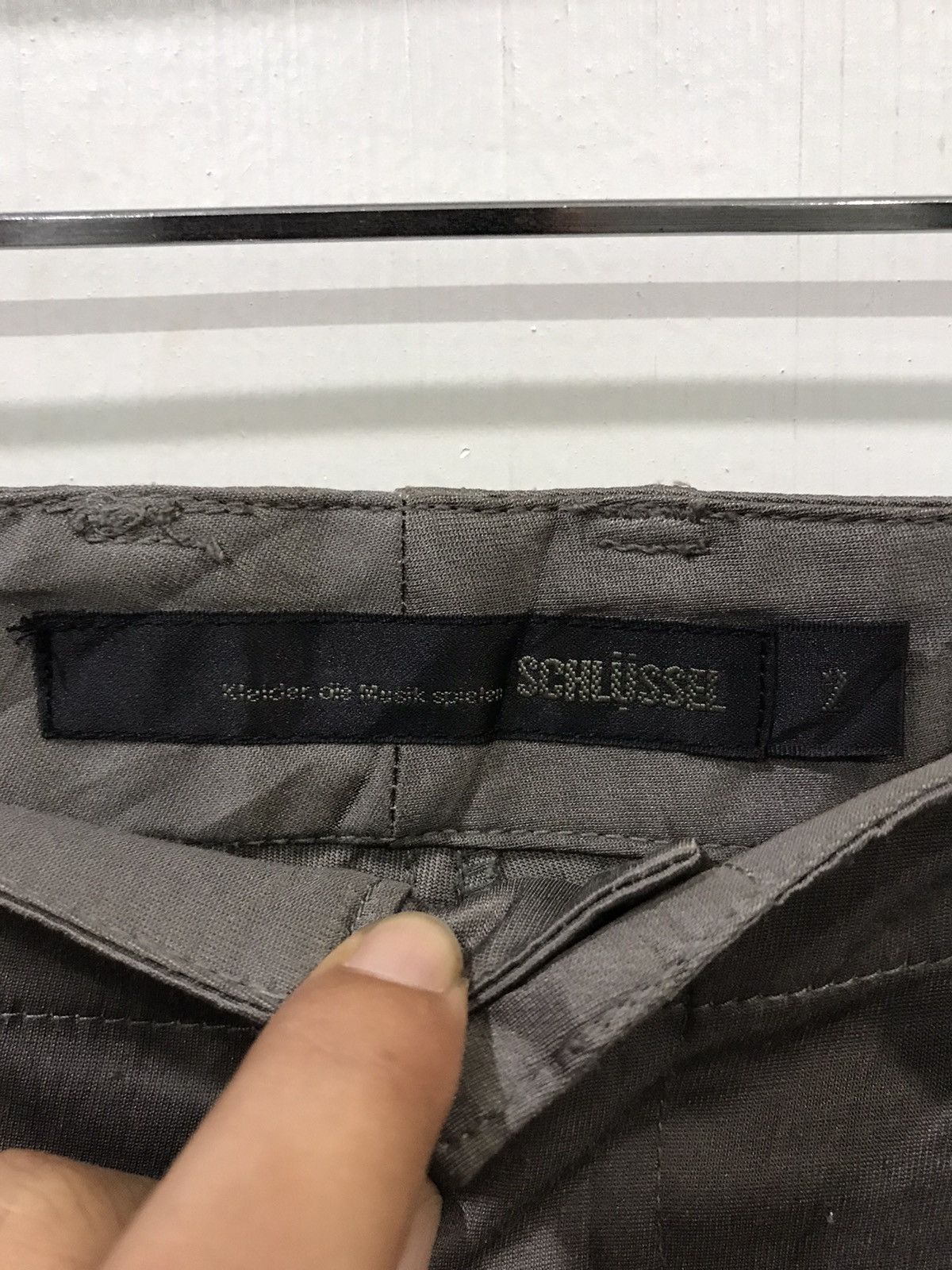 Japanese Brand × Schlussel SCHLUSSEL Japan 10 Pockets Tactical Designer Skinny Pant Size US 31 - 7 Thumbnail