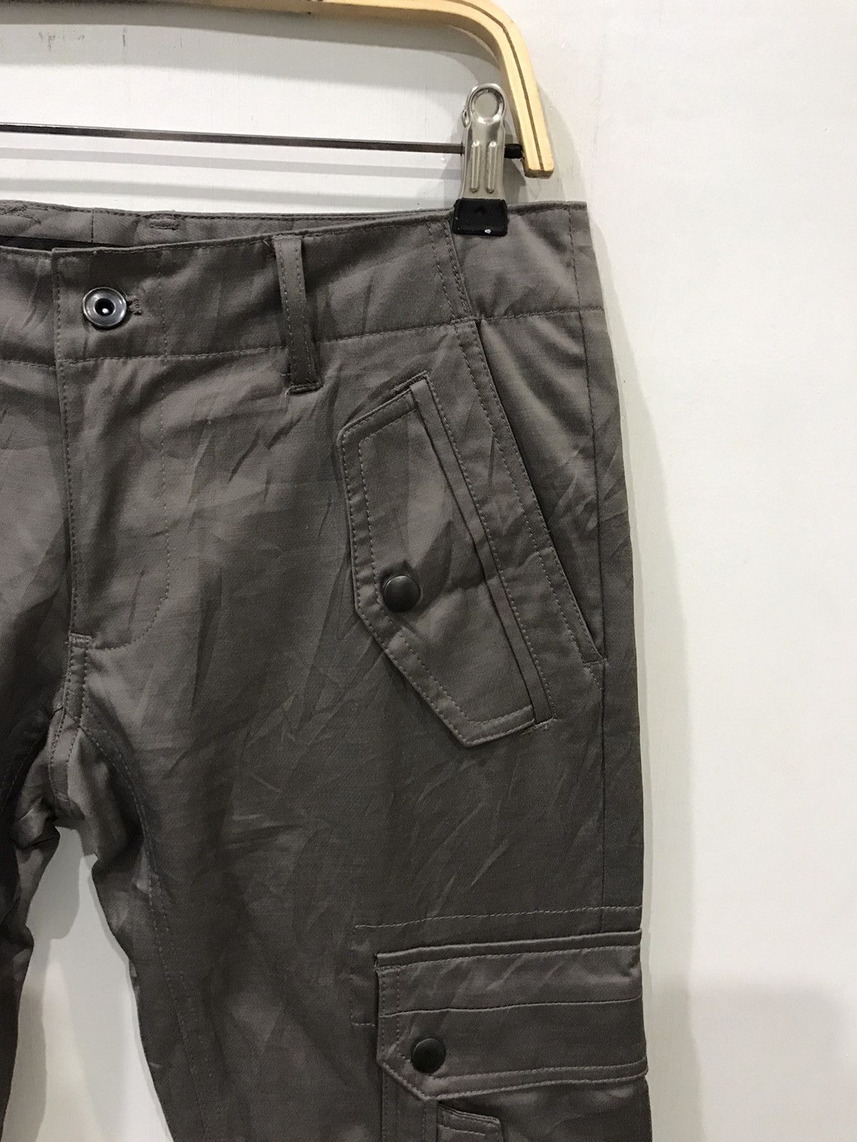 Japanese Brand × Schlussel SCHLUSSEL Japan 10 Pockets Tactical Designer Skinny Pant Size US 31 - 2 Thumbnail