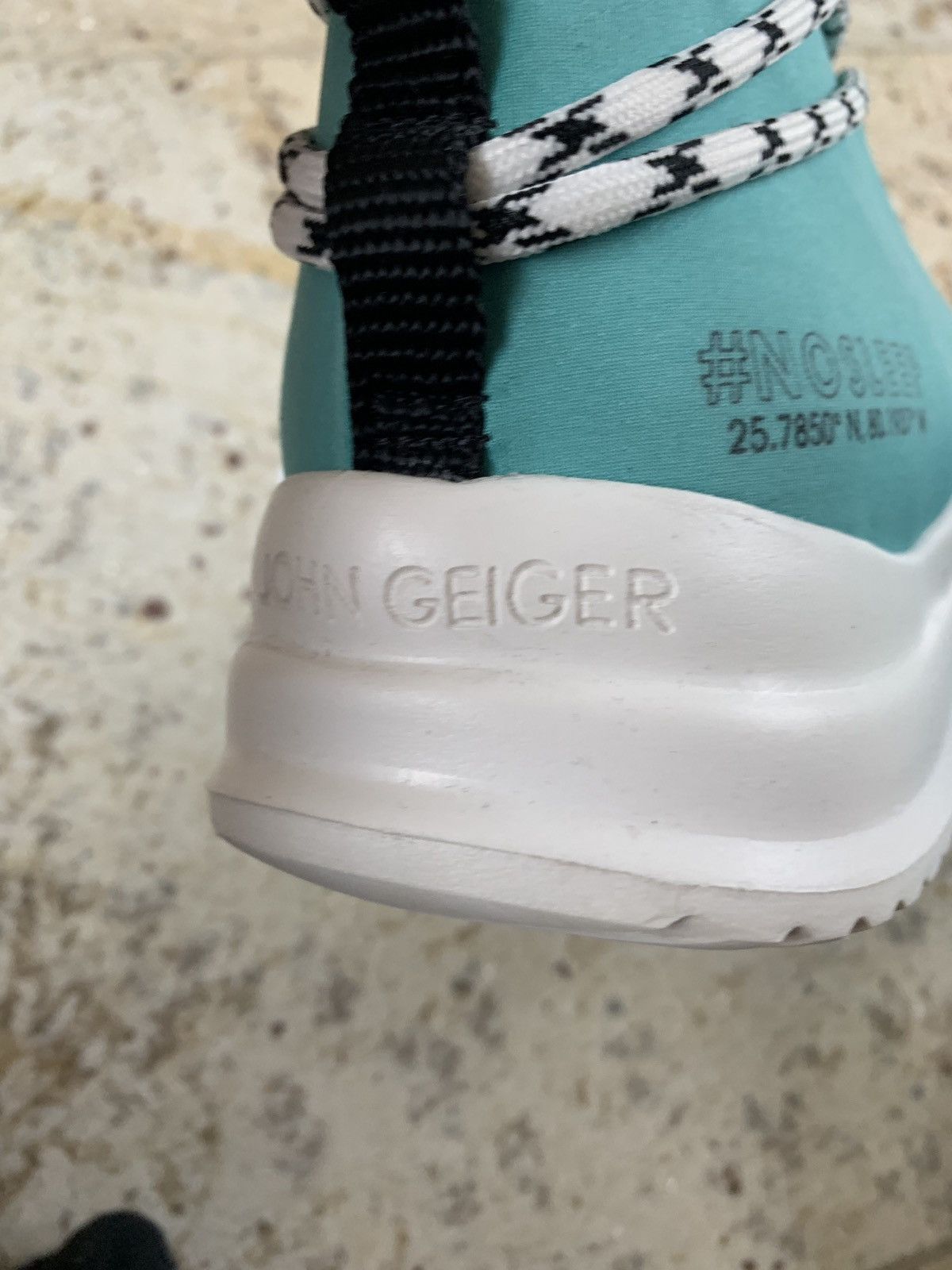 John Geiger John Geiger High Top Runner in Turquoise Size US 11 / EU 44 - 12 Thumbnail