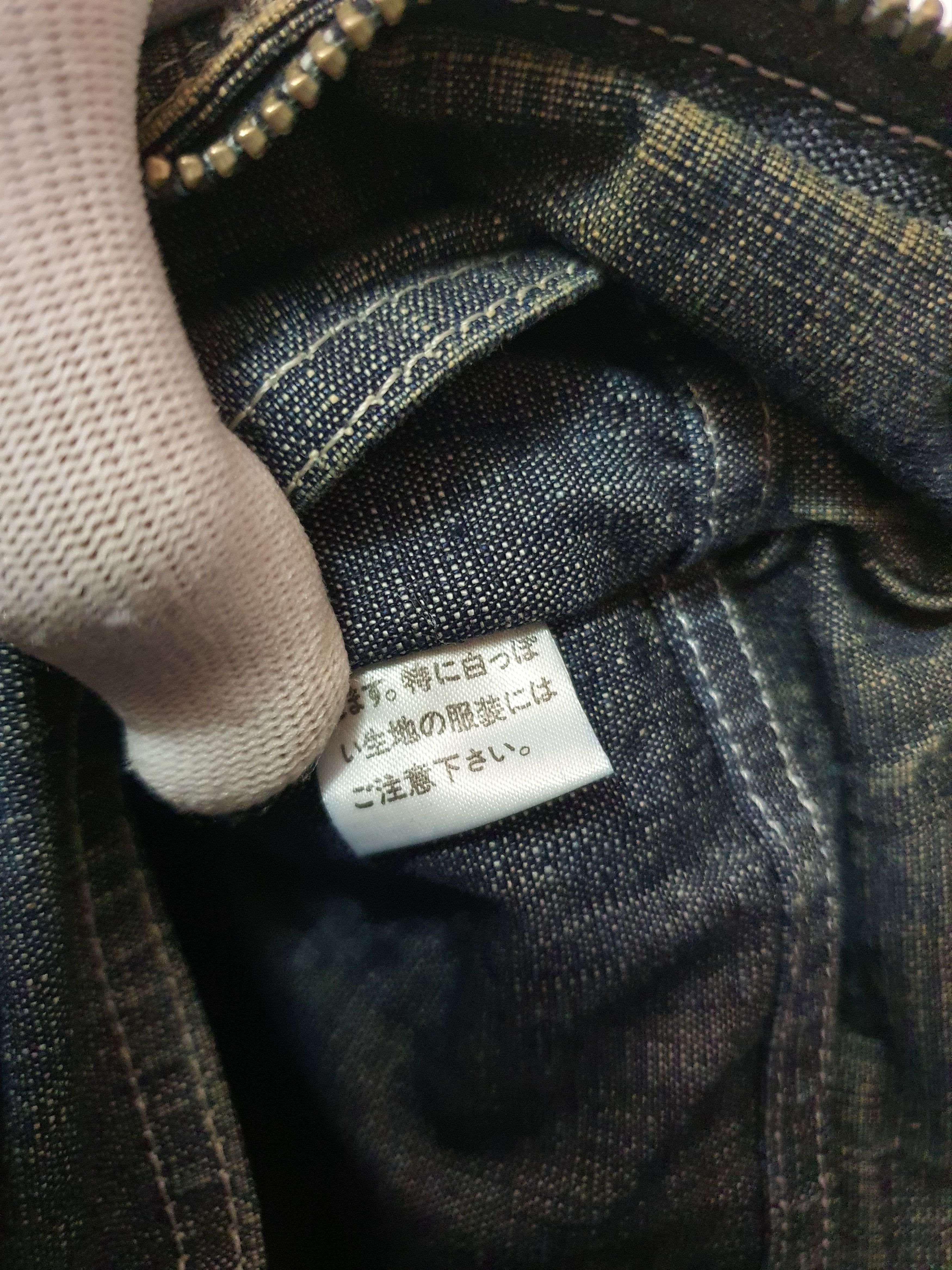 Porter PORTER Japan Denim Sling Bag. (Original) Size ONE SIZE - 7 Thumbnail