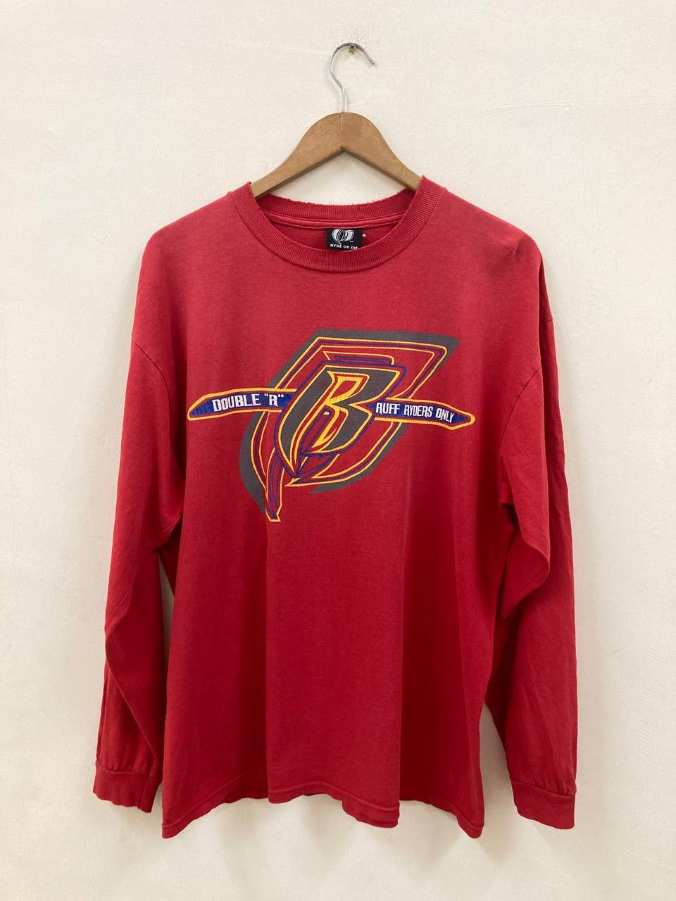 T-shirt Vintage DMX Ruff Ryders Taille XL - Occasion Très Bon état, Coton, Impression Graphique Années 90