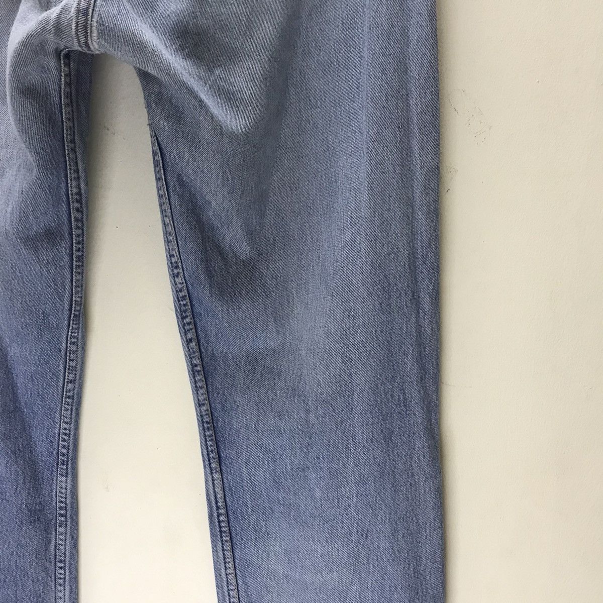 Levi's Vintage 90s Levis 501 Distressed Denim Jeans Patchwork Size US 35 - 15 Thumbnail
