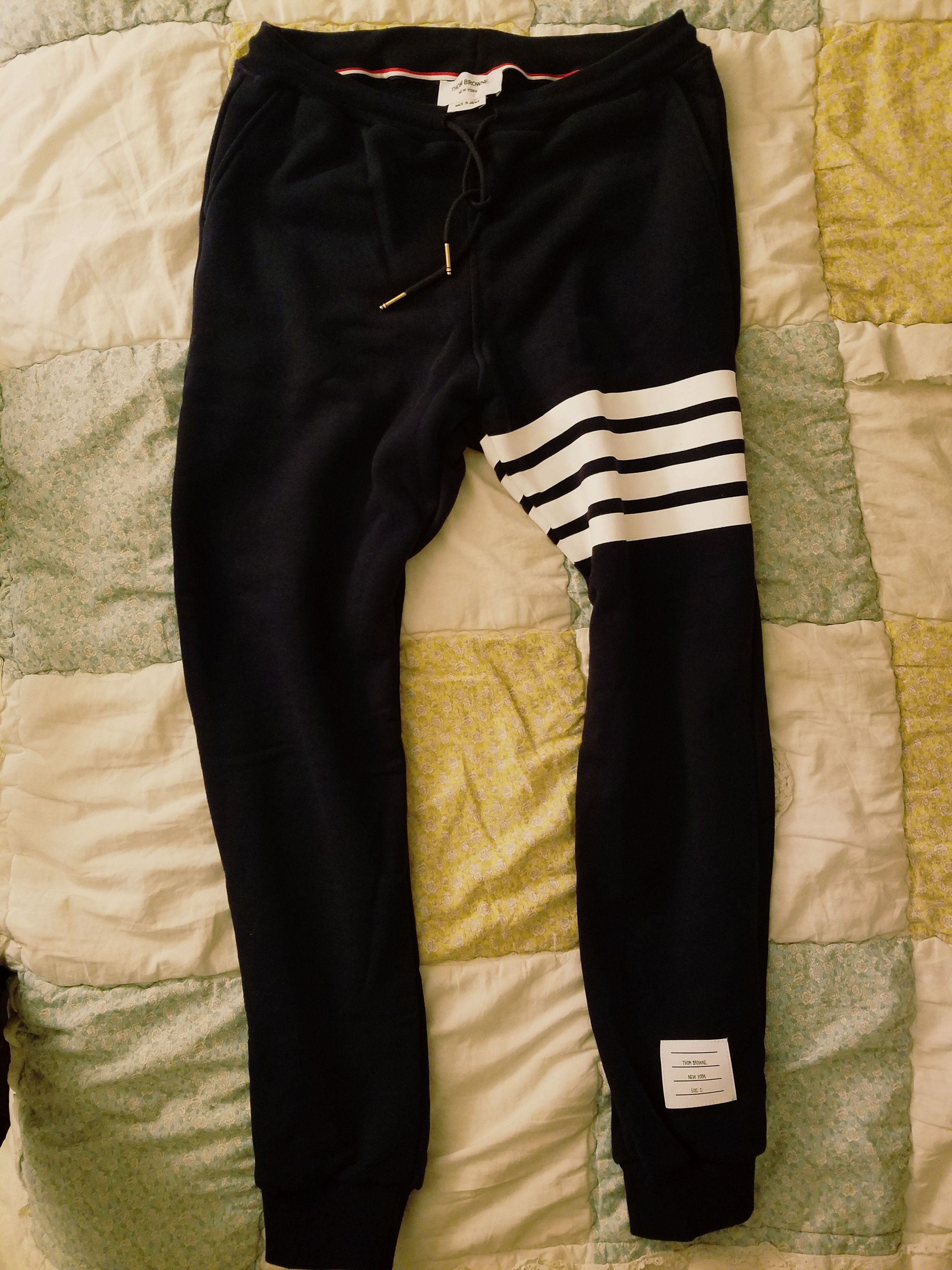 Thom browne sweatpants sizing outlet