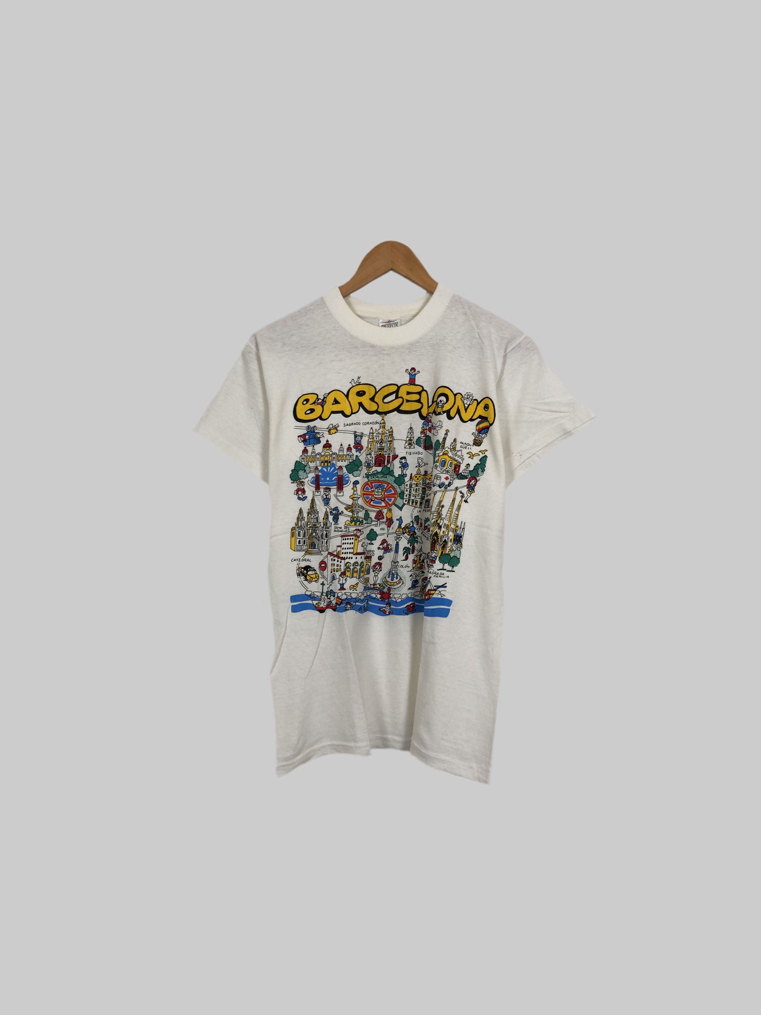 Vintage Vintage 90s Barcelona City of Spain (New York) Size US M / EU 48-50 / 2 - 1 Thumbnail