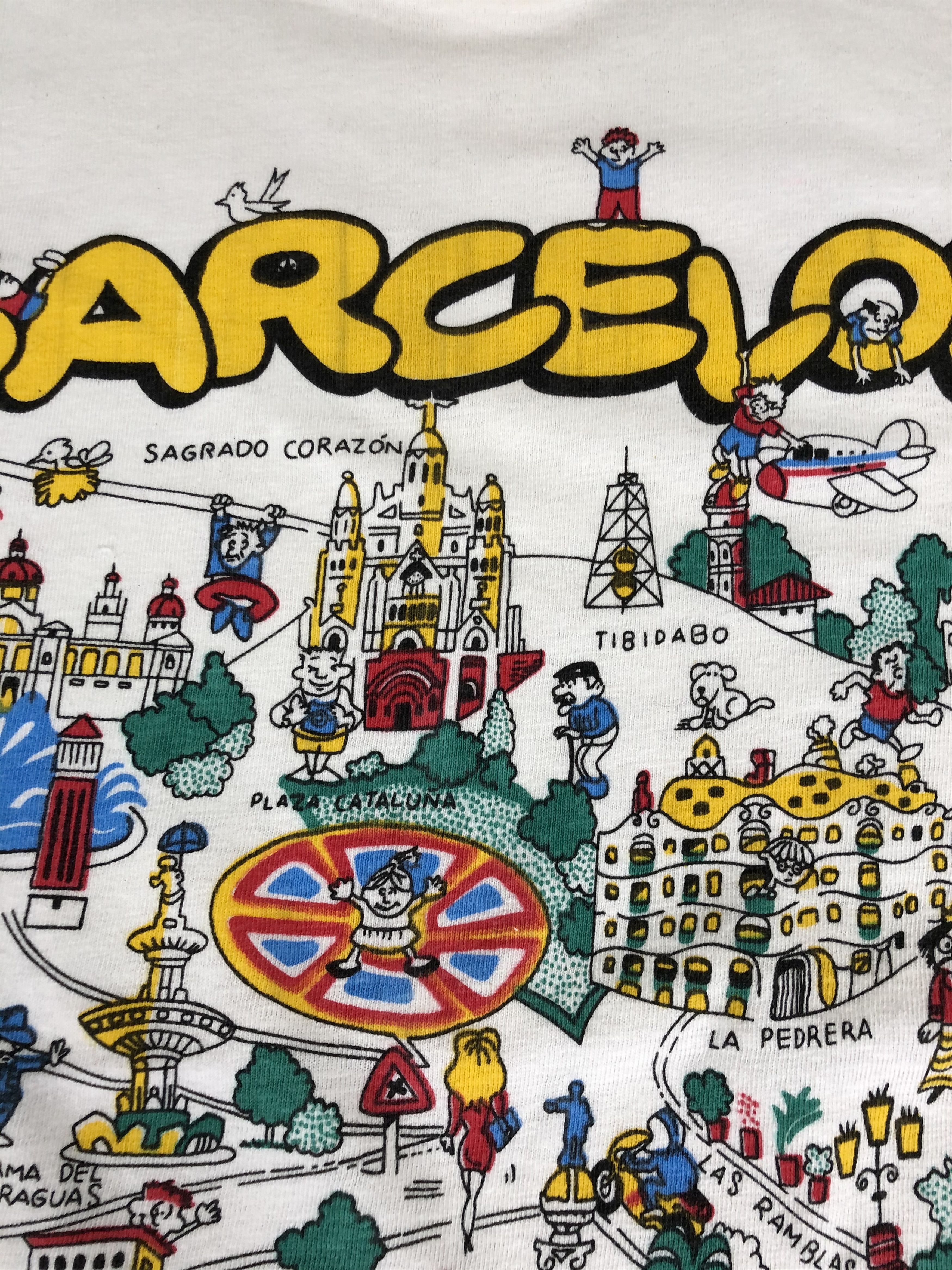 Vintage Vintage 90s Barcelona City of Spain (New York) Size US M / EU 48-50 / 2 - 3 Thumbnail
