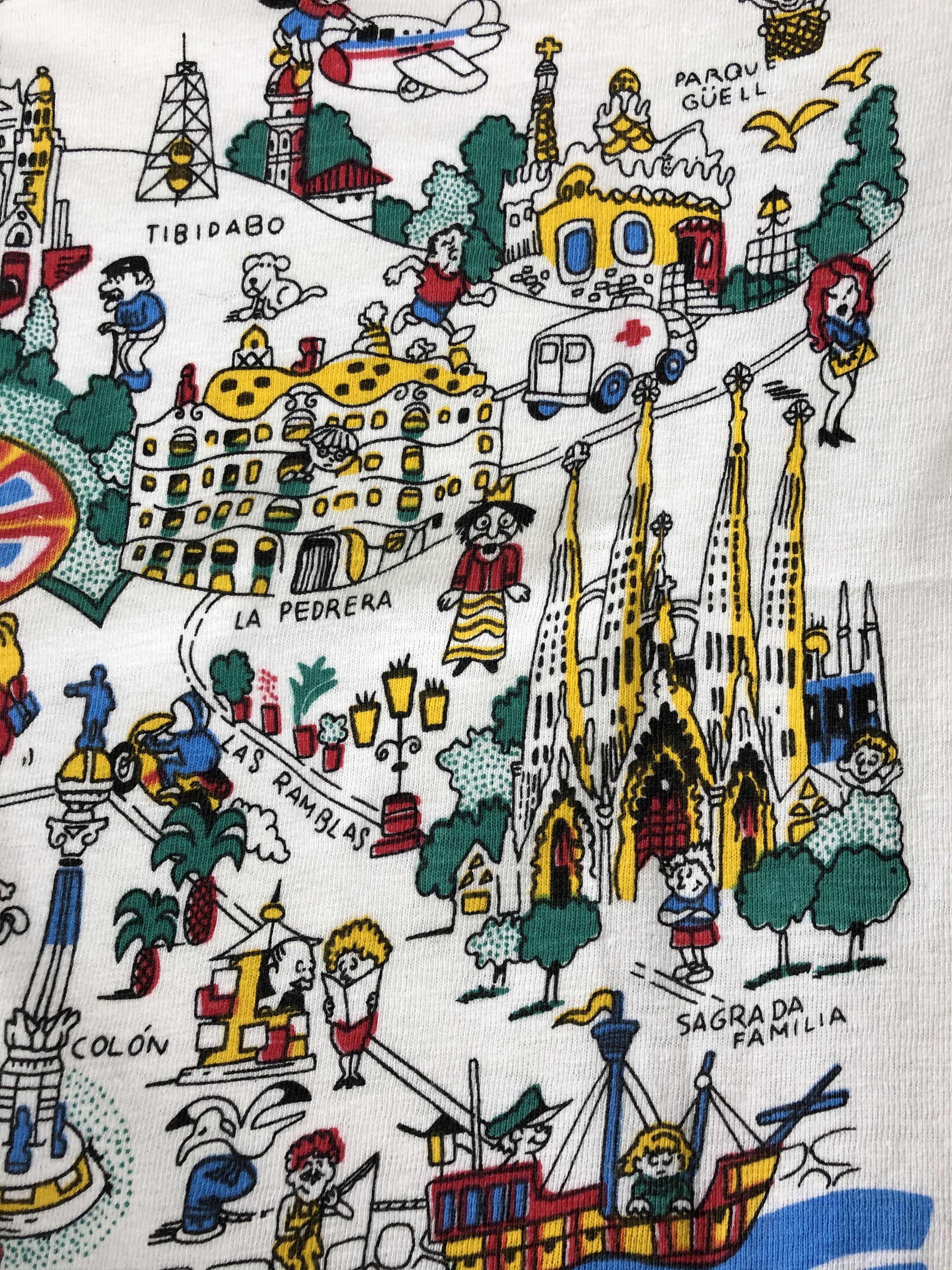 Vintage Vintage 90s Barcelona City of Spain (New York) Size US M / EU 48-50 / 2 - 5 Thumbnail