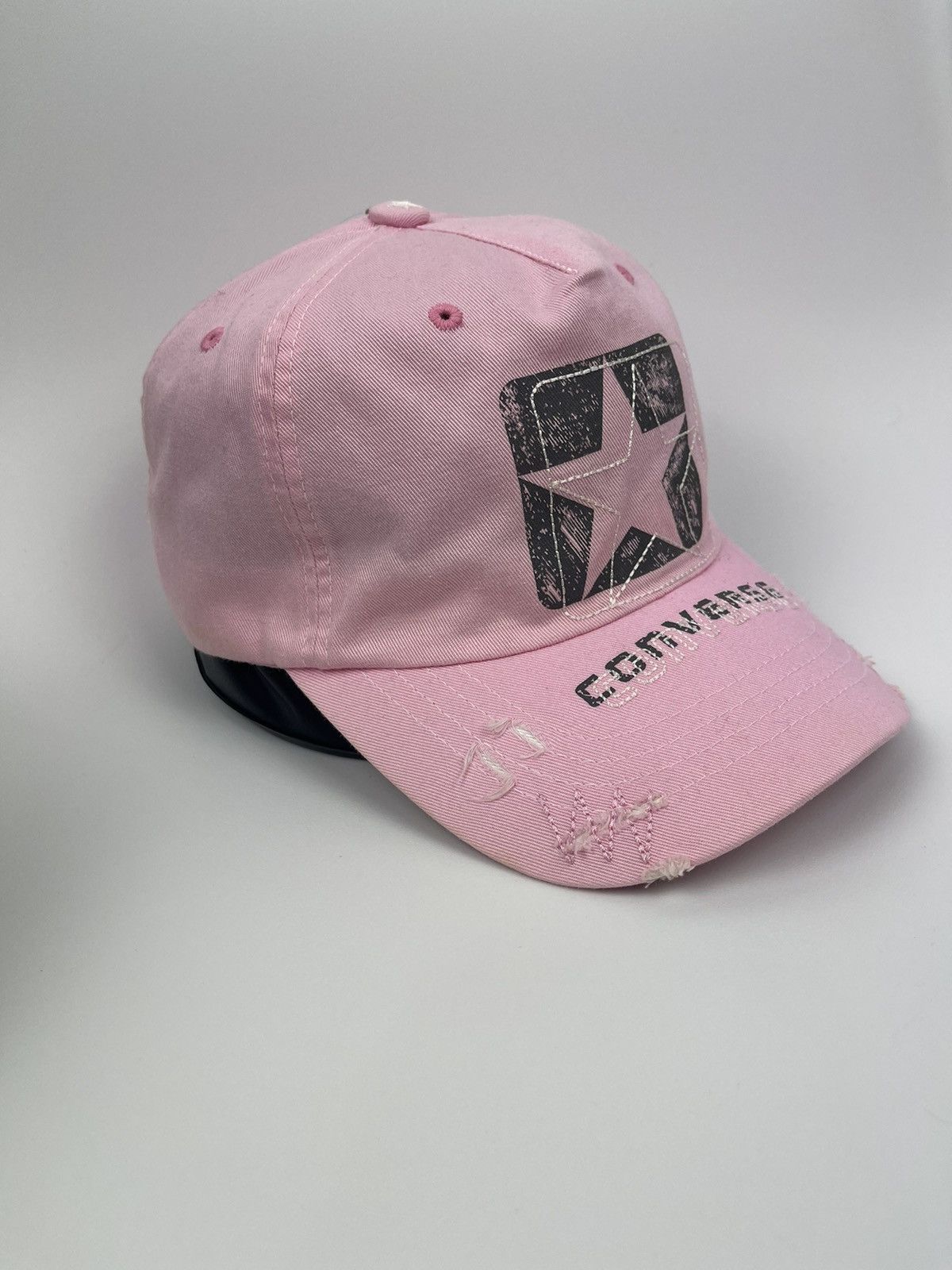 Converse Rare Converse Pink hat Cap Size ONE SIZE - 3 Thumbnail